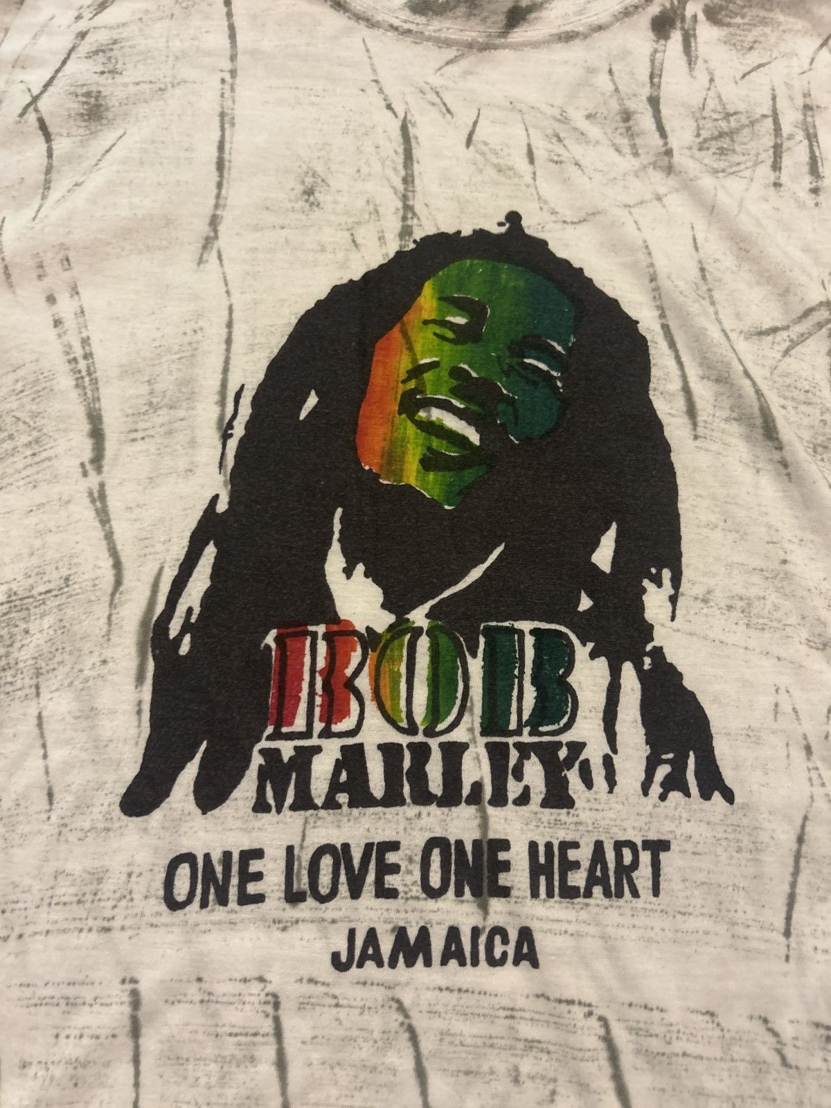 Vintage Vintage Bob Marley Tee Size US M / EU 48-50 / 2 - 2 Thumbnail