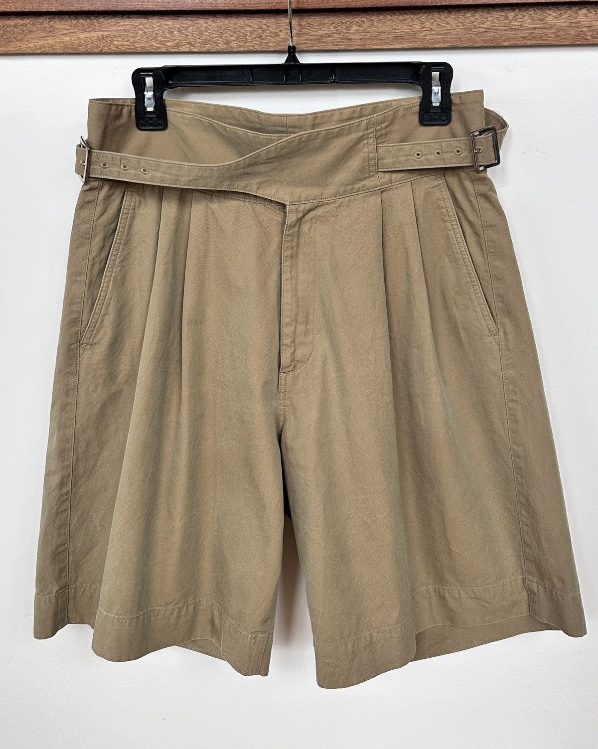 Auralee Gurkha shorts