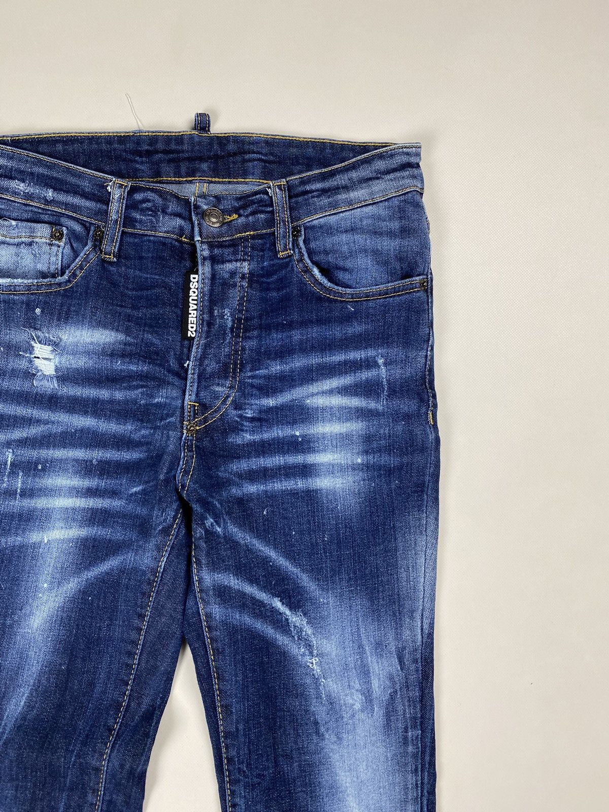 Dsquared2 Dsquared 2 ladies distressed denim jeans size 42 Size 28" / US 6 / IT 42 - 7 Thumbnail
