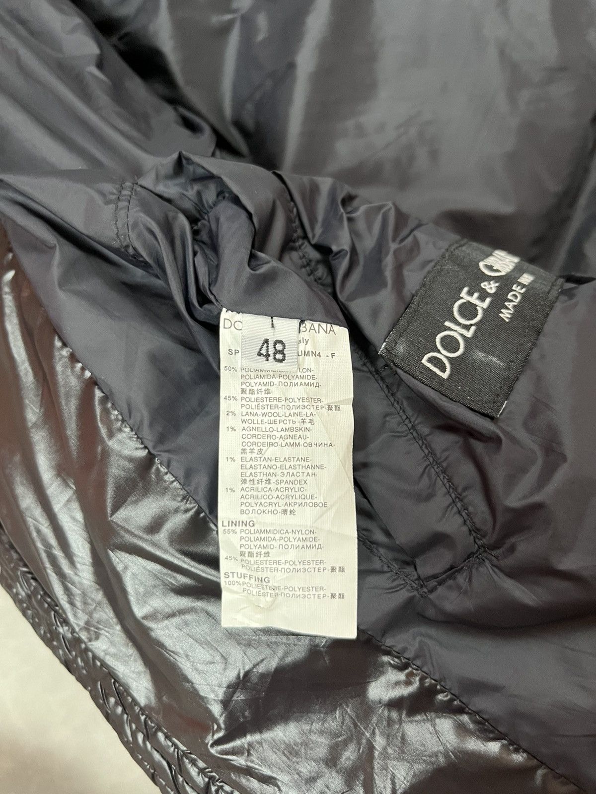 Dolce & Gabbana D&G puffer fur jacket Size US M / EU 48-50 / 2 - 14 Thumbnail