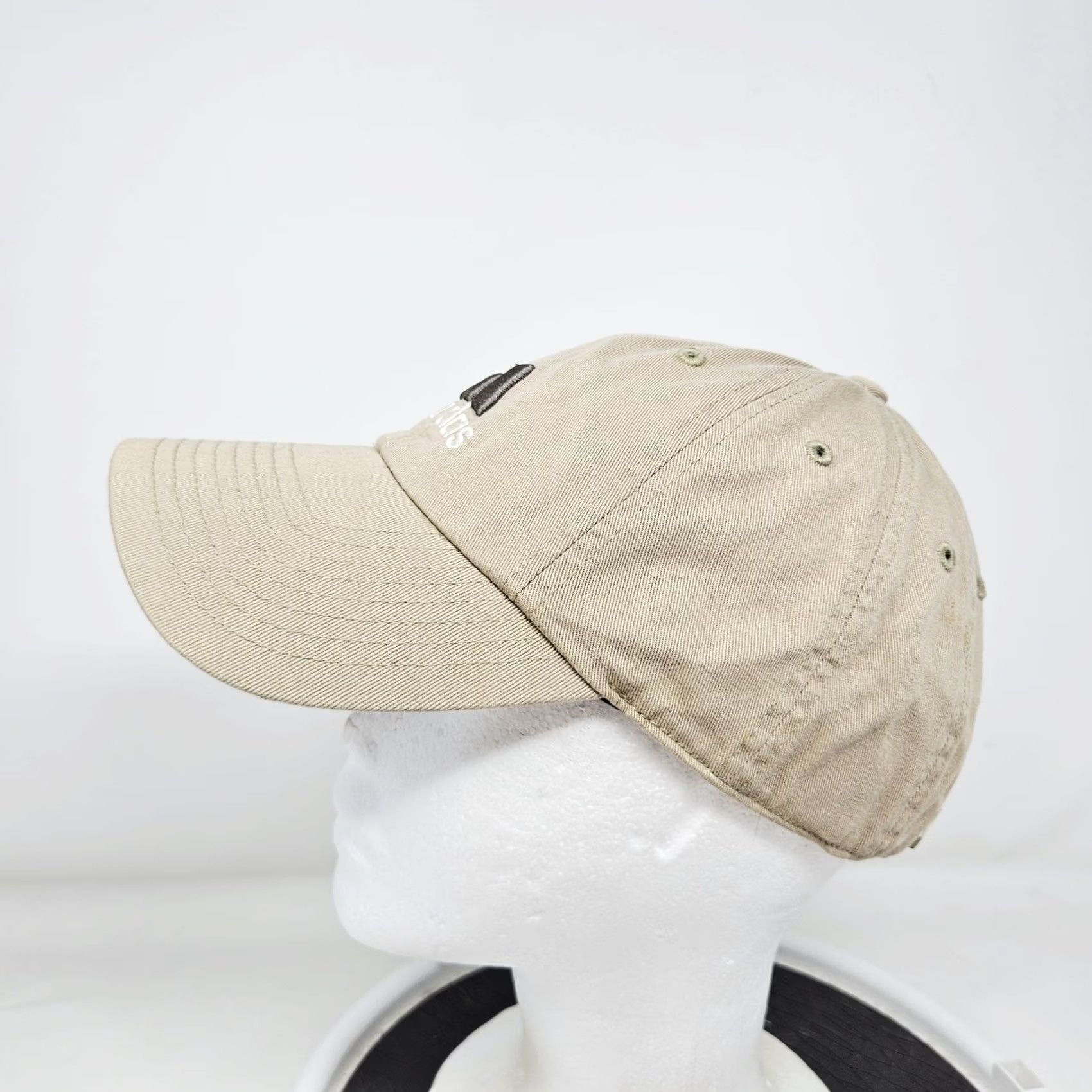 Adidas Adidas Hat Baseball Cap One Size Beige Mens Climalite Twill Logo Strap Back Cap Size ONE SIZE - 5 Thumbnail