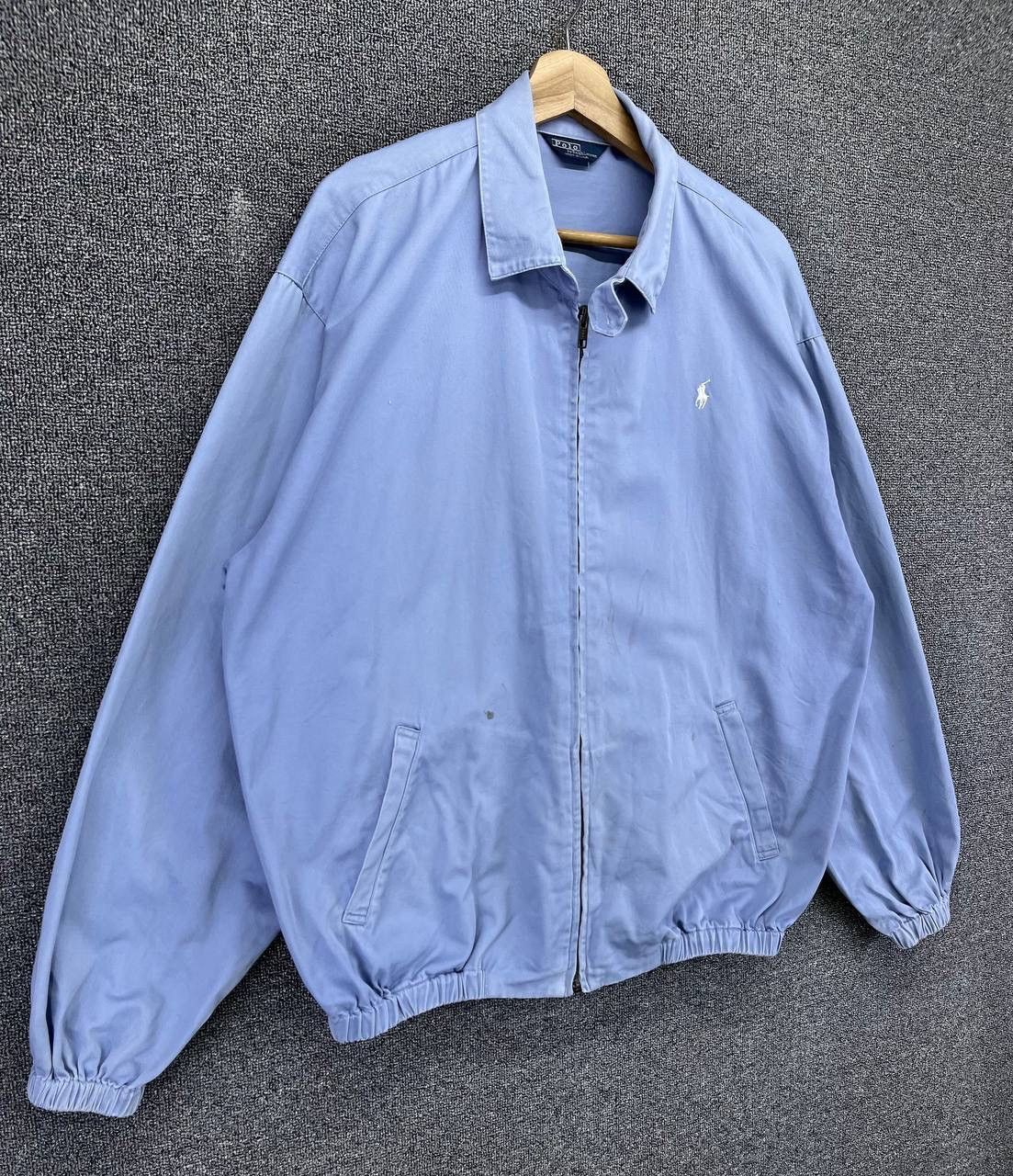 Polo Ralph Lauren Vintage Polo Ralph Lauren Made In USA Zip Up Rare Jacket Size US L / EU 52-54 / 3 - 2 Thumbnail