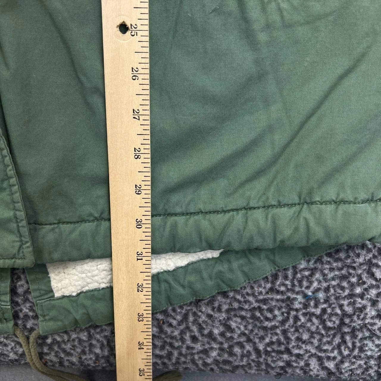 Gap Gap Military Jacket Women Green Sherpa Lining Full Zip M Size M / US 6-8 / IT 42-44 - 6 Thumbnail