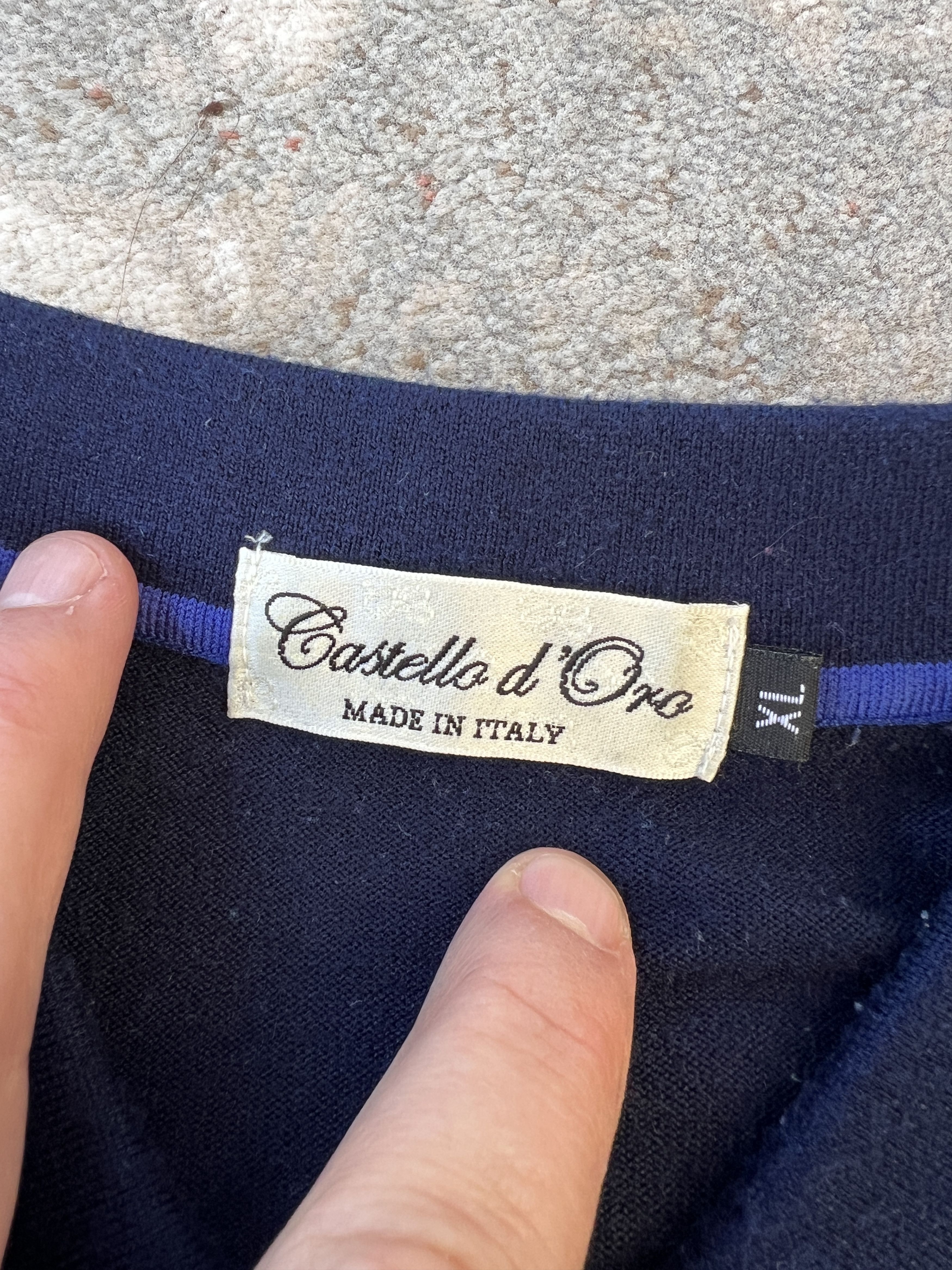 Other Castello d'Oro Wool Sweater Size US L / EU 52-54 / 3 - 2 Thumbnail