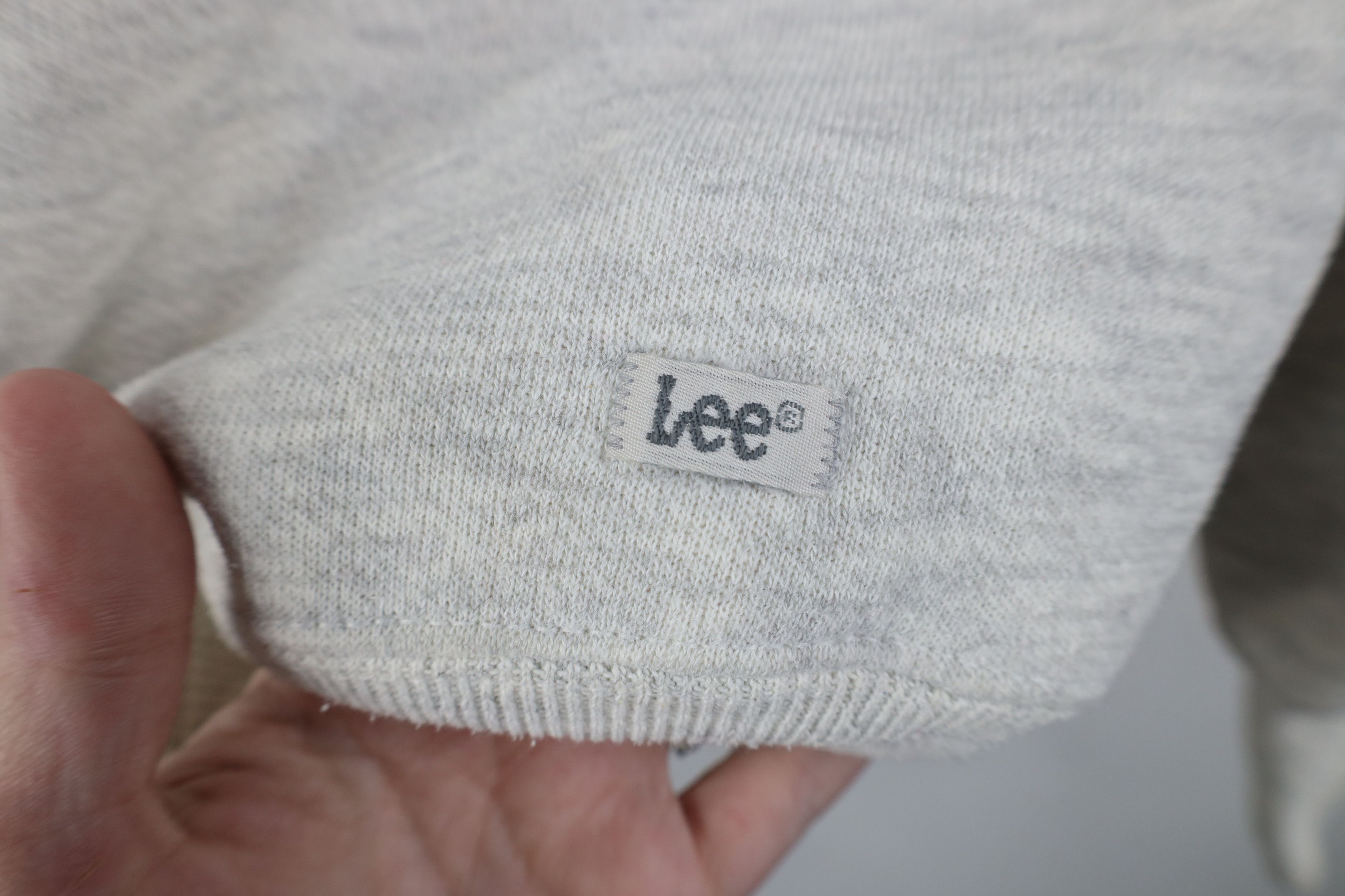 Vintage Vintage 90s Streetwear Sweatshirt Heather Gray USA Size M / US 6-8 / IT 42-44 - 4 Thumbnail