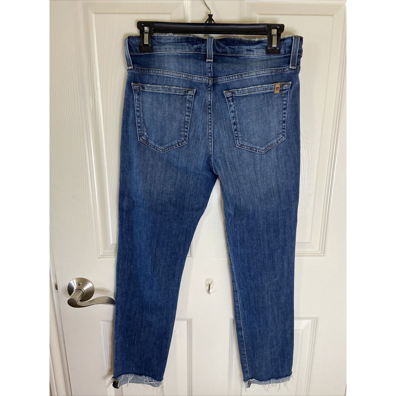 Joe's Joe's Jeans Kency Boyfriend Slim Crop Blue Distressed 25 Size 25" / US 0 / IT 36 - 5 Thumbnail