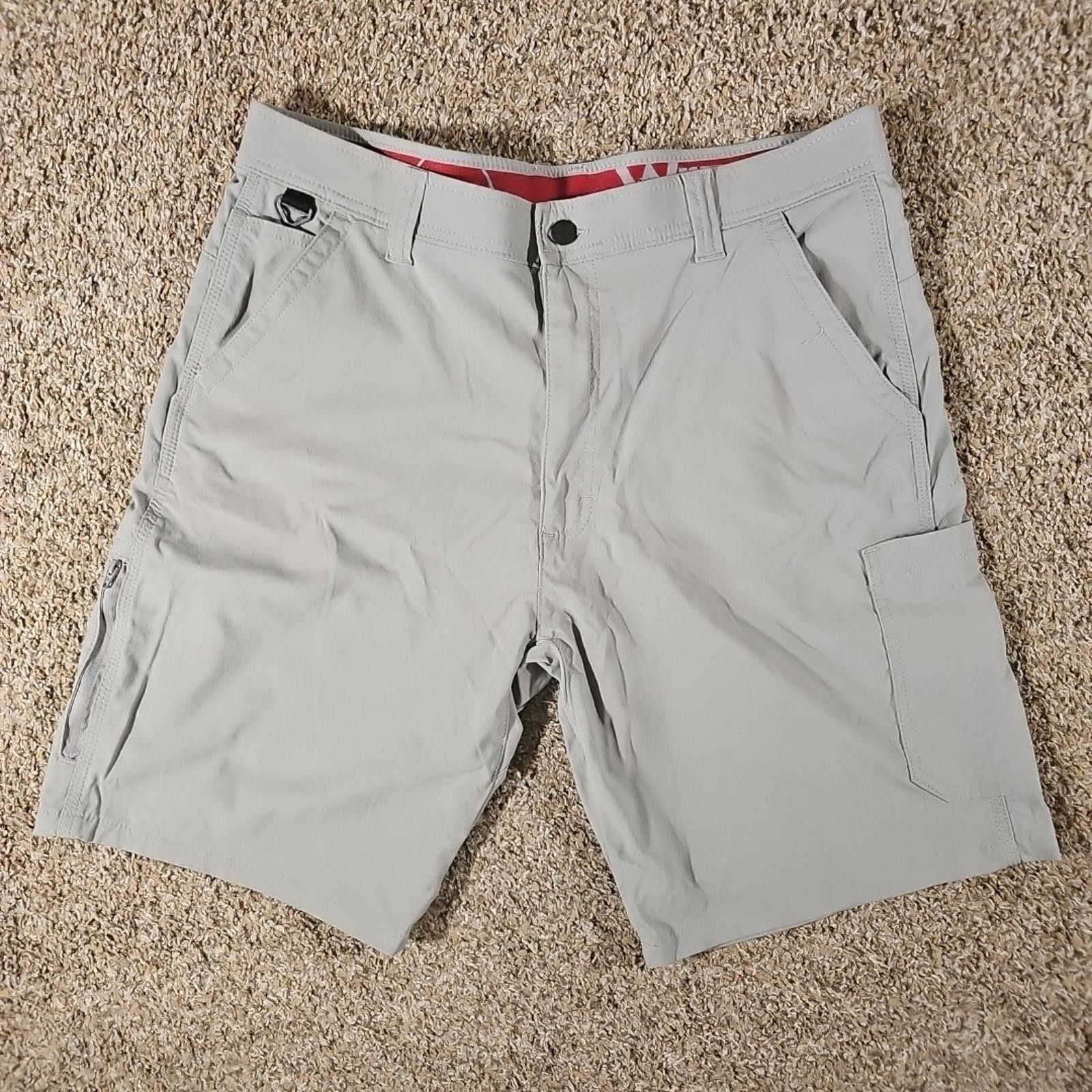Wrangler Wrangler Sz 36 Nylon Gray Hiking Shorts Size US 36 / EU 52 - 1 Thumbnail