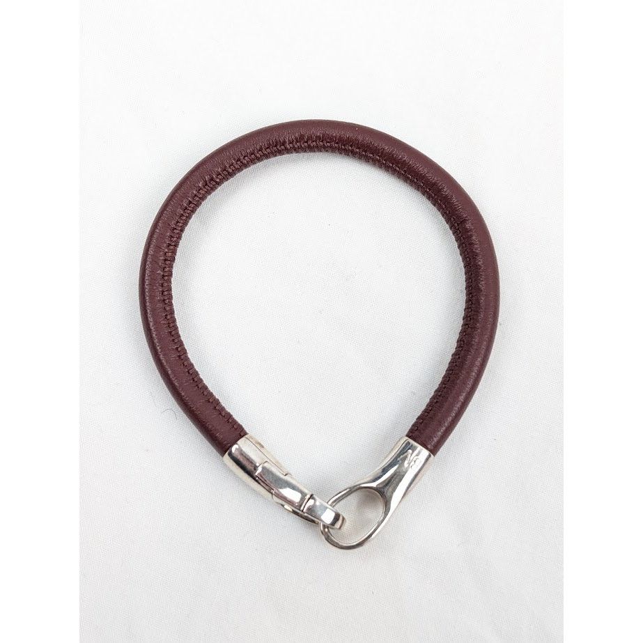 Bottega Veneta o1rshd1 Size: S / Silver/Nappa Sterling Bracelet in Barolo Size ONE SIZE - 10 Thumbnail