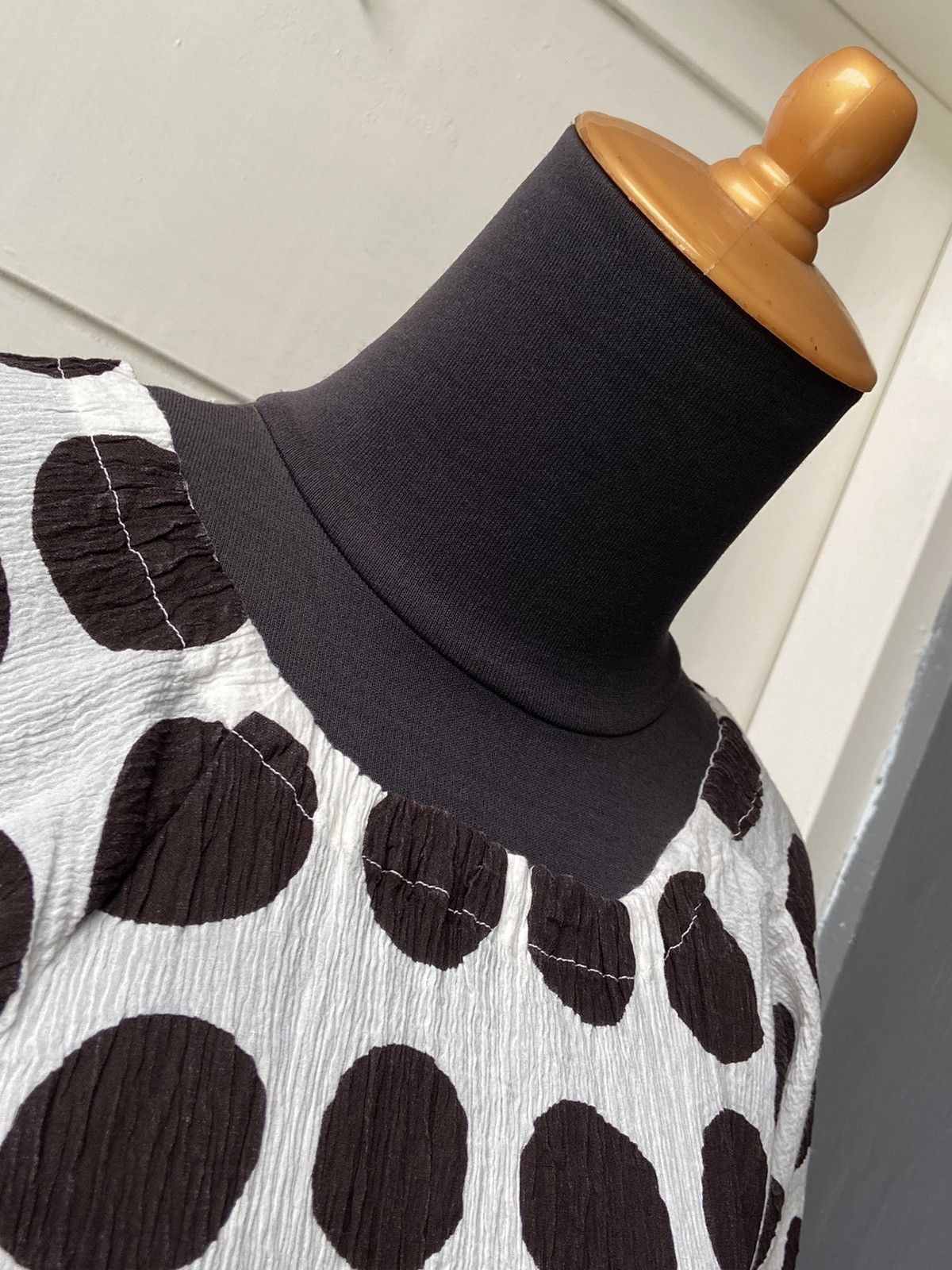 TSUMORI CHISATO Polkadot Midi Dress