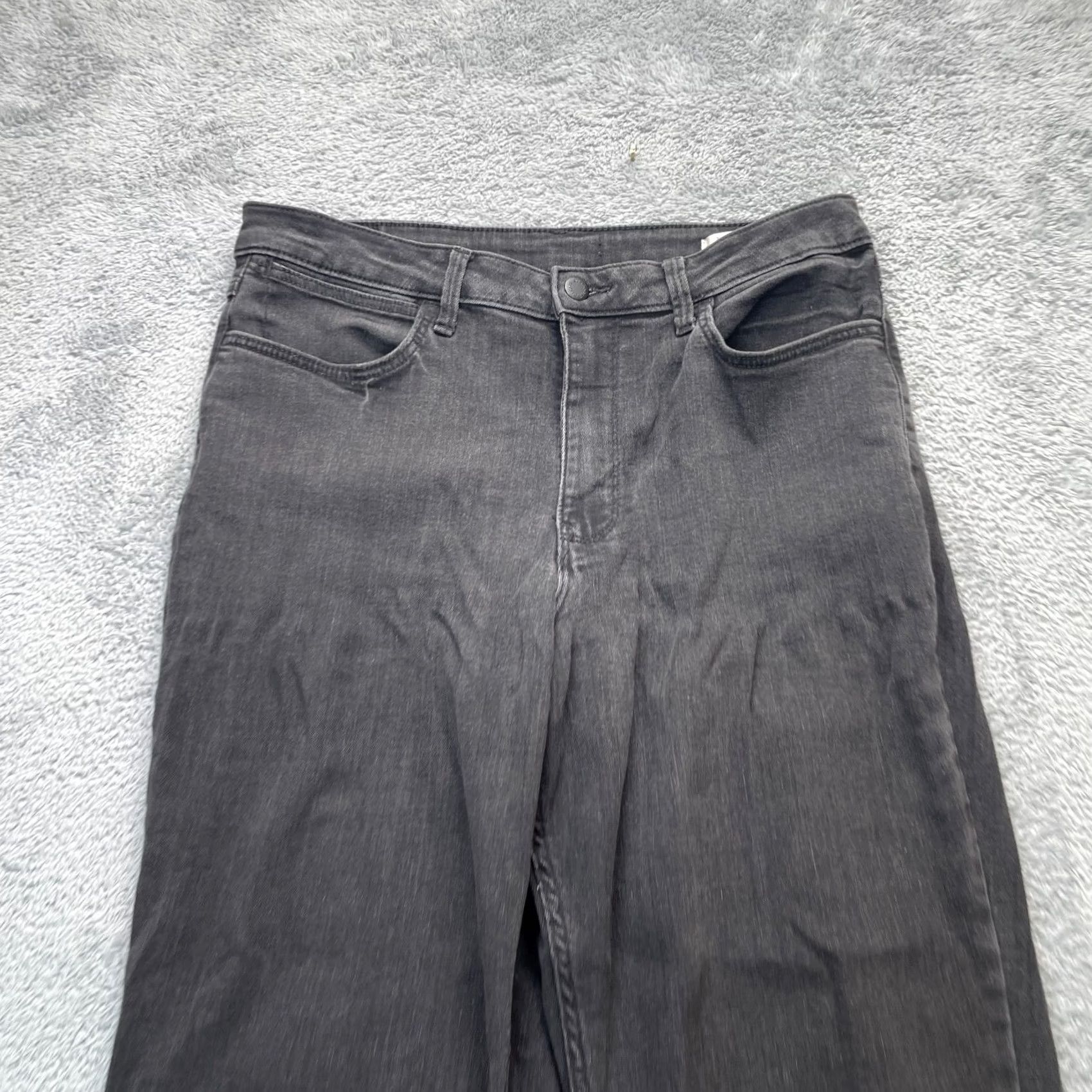 Wrangler VINTAGE Wrangler Jeans Womens 32x32 Black High Rise Bold Bootcut Denim Dark Wash Jeans Women Regular 5-Pocket Zipper Button Logo City Cowboy Thrift Size 24" / US 00 / IT 34 - 5 Thumbnail