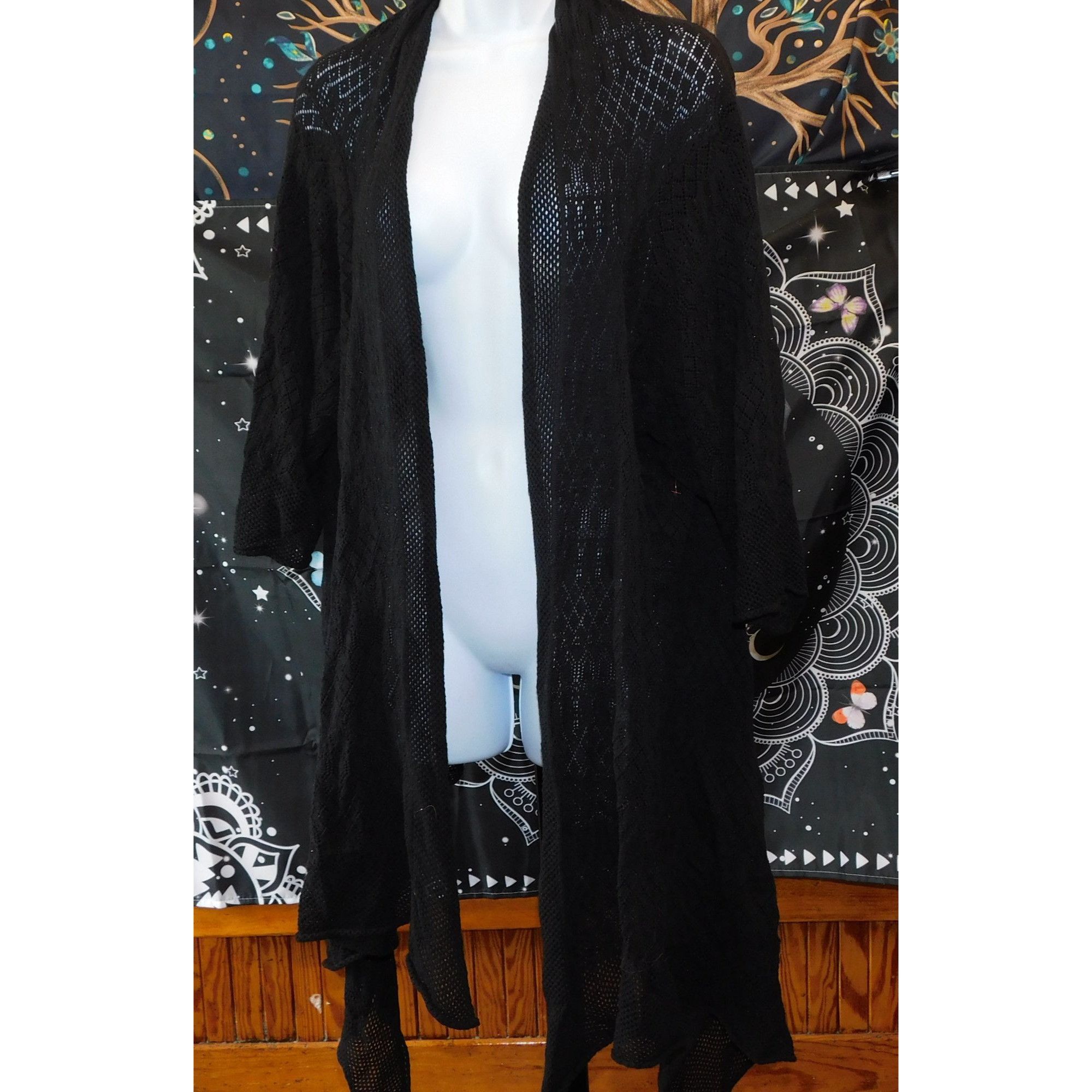 Other Contemporary Edge Gothic Flyaway Cardigan Size L / US 10 / IT 46 - 2 Thumbnail