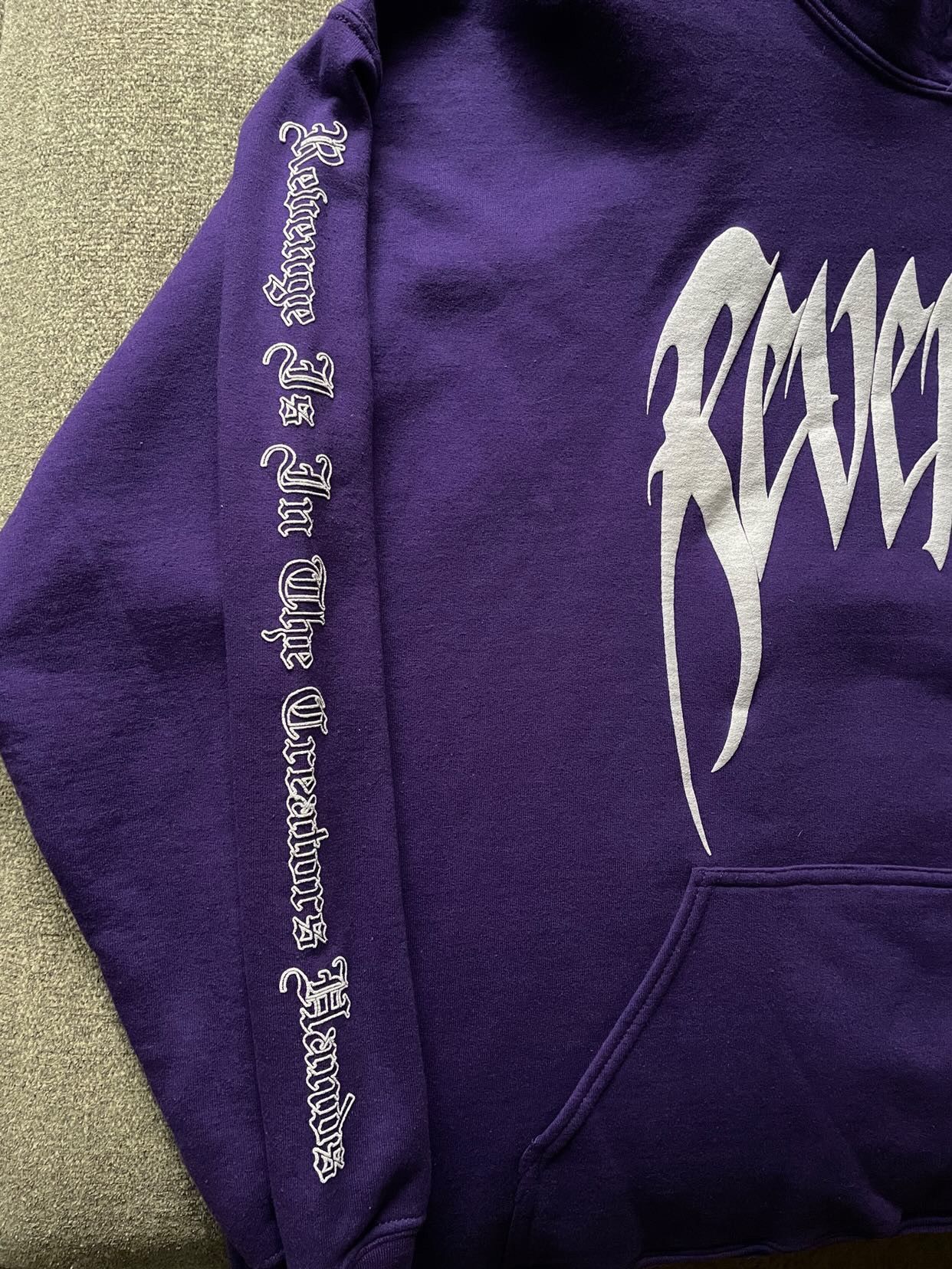 Revenge Revenge XXXTENTACION Purple KILL Hoodie Size US XL / EU 56 / 4 - 3 Thumbnail