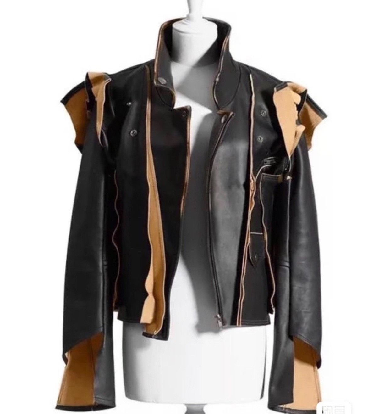 Maison Margiela Maison Margiela Size 38 Co-branded HM water cowhide leather Size US XXS / EU 40 - 1 Thumbnail