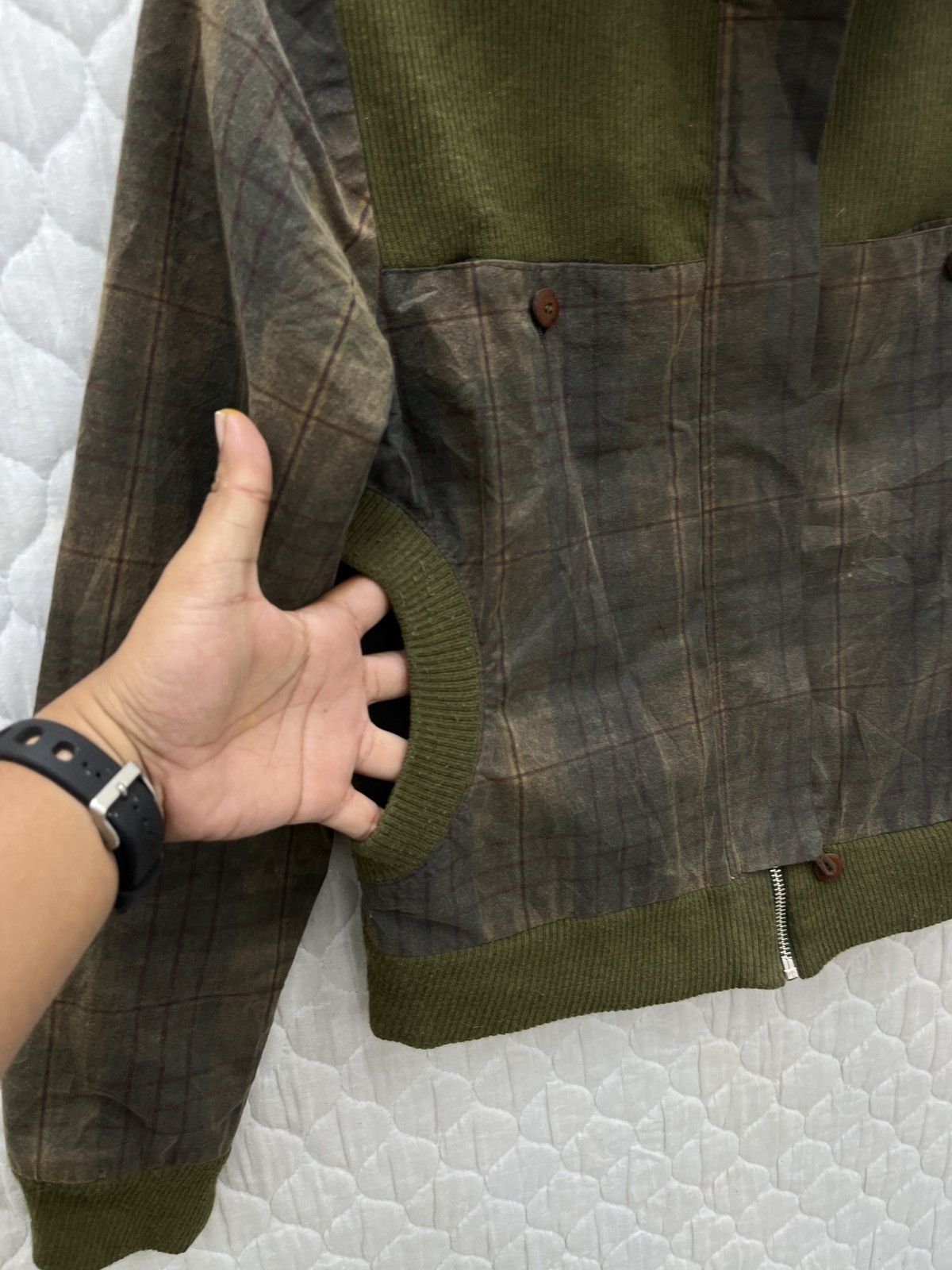 Hypebeast 🔥STEALS🔥ANNE SOPHIE DE CAMPOS RESENDS WAXED JACKET Size M / US 6-8 / IT 42-44 - 11 Thumbnail