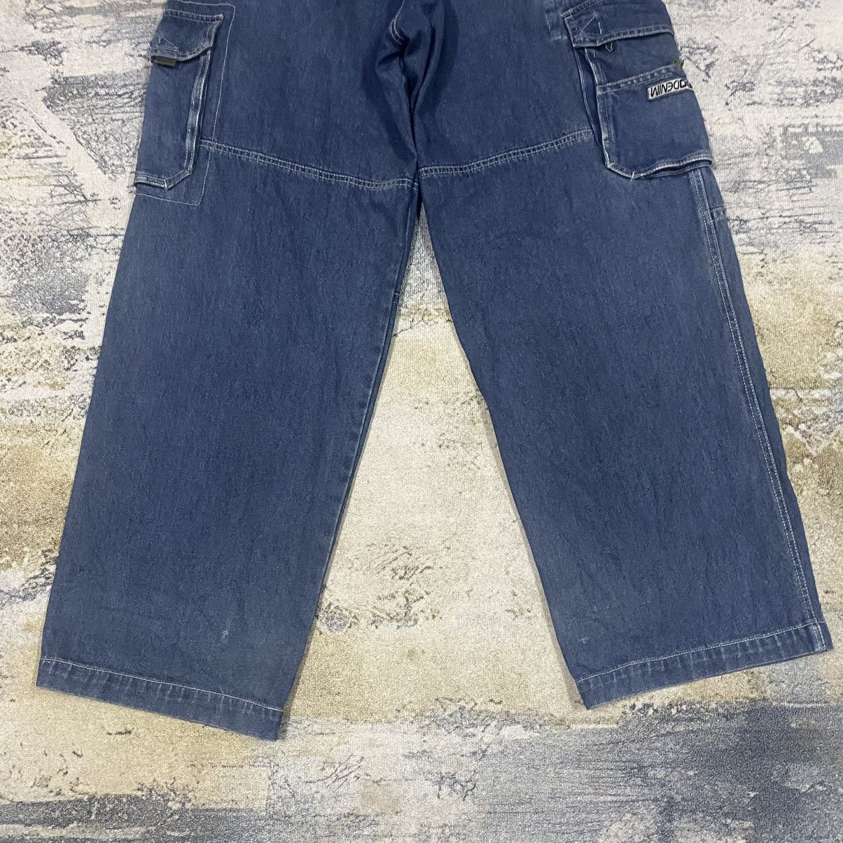 JNCO × Japanese Brand × Vintage Vintage Japanese Baggy Hobo Cargo Denim Jnco Style Size US 34 / EU 50 - 9 Thumbnail
