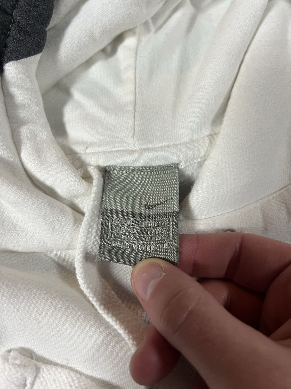 Nike × Vintage Vintage Y2K Essential Grey Tag Nike Sweatshirt Hoodie Size US M / EU 48-50 / 2 - 4 Thumbnail