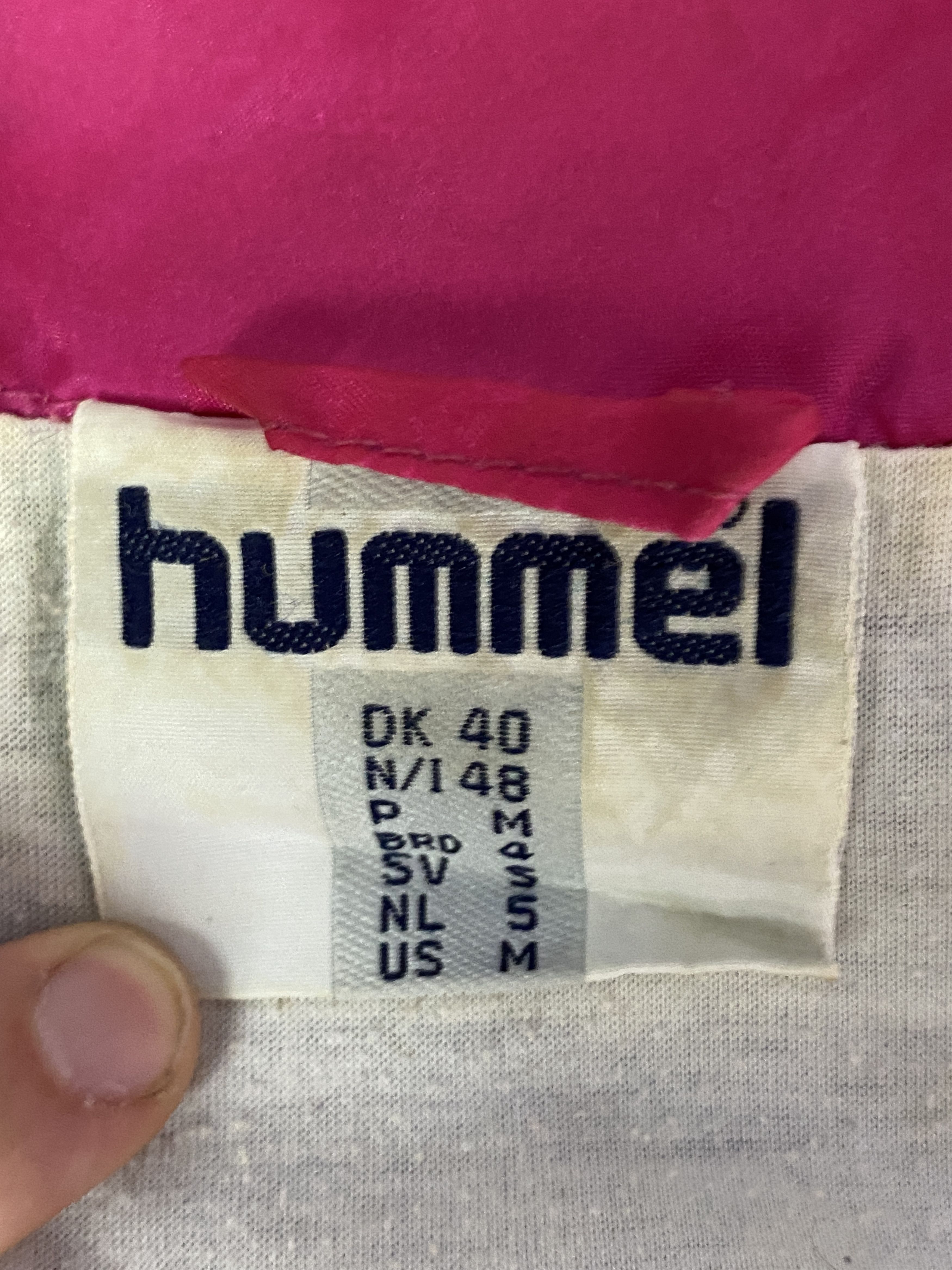 Hummel × Vintage 90s Hummel Vintage Men's Windbreaker Jacket - M Size US M / EU 48-50 / 2 - 5 Thumbnail