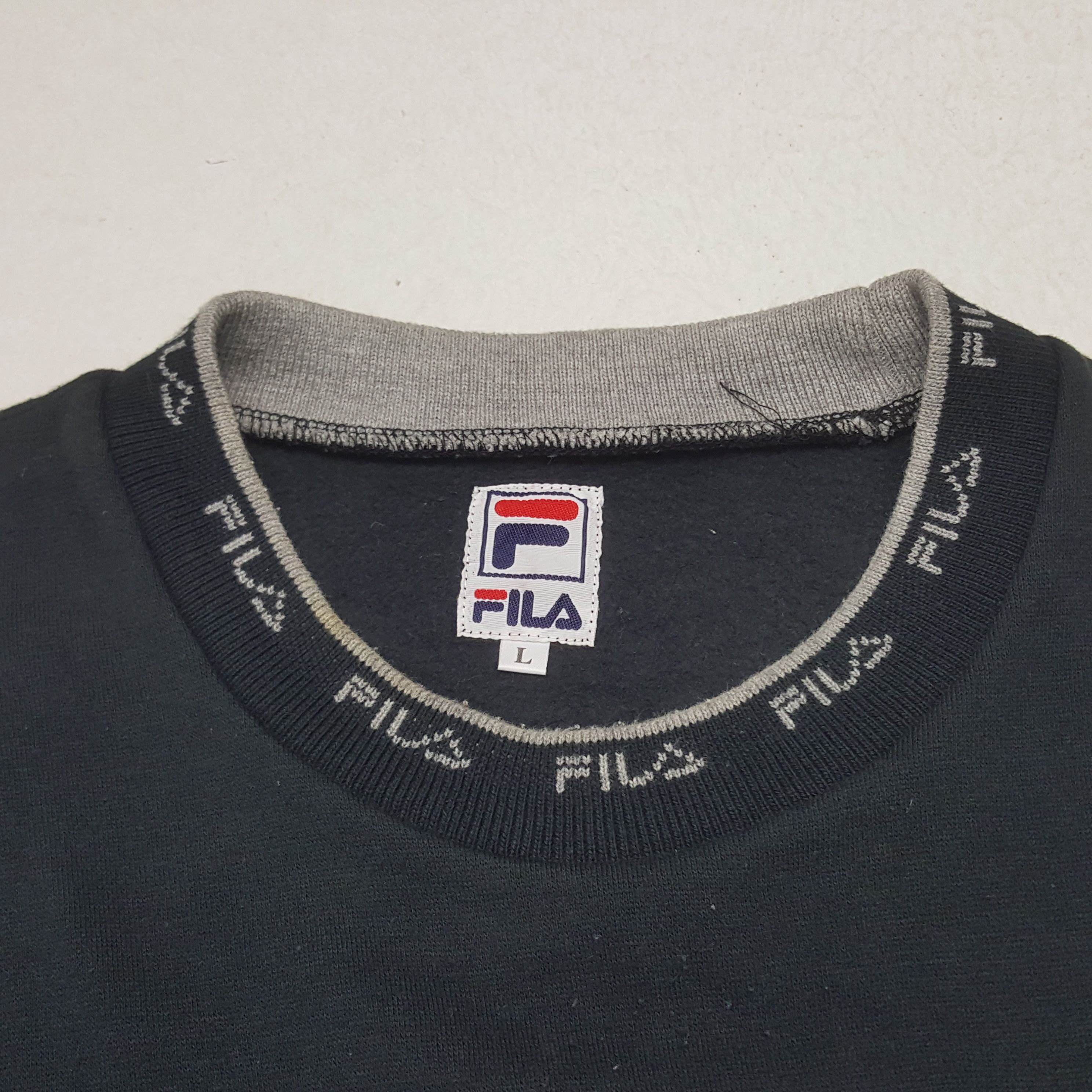 Fila Vintage Fila Italian Brand Big Logo Sweatshirt C291N14 Size US M / EU 48-50 / 2 - 4 Thumbnail