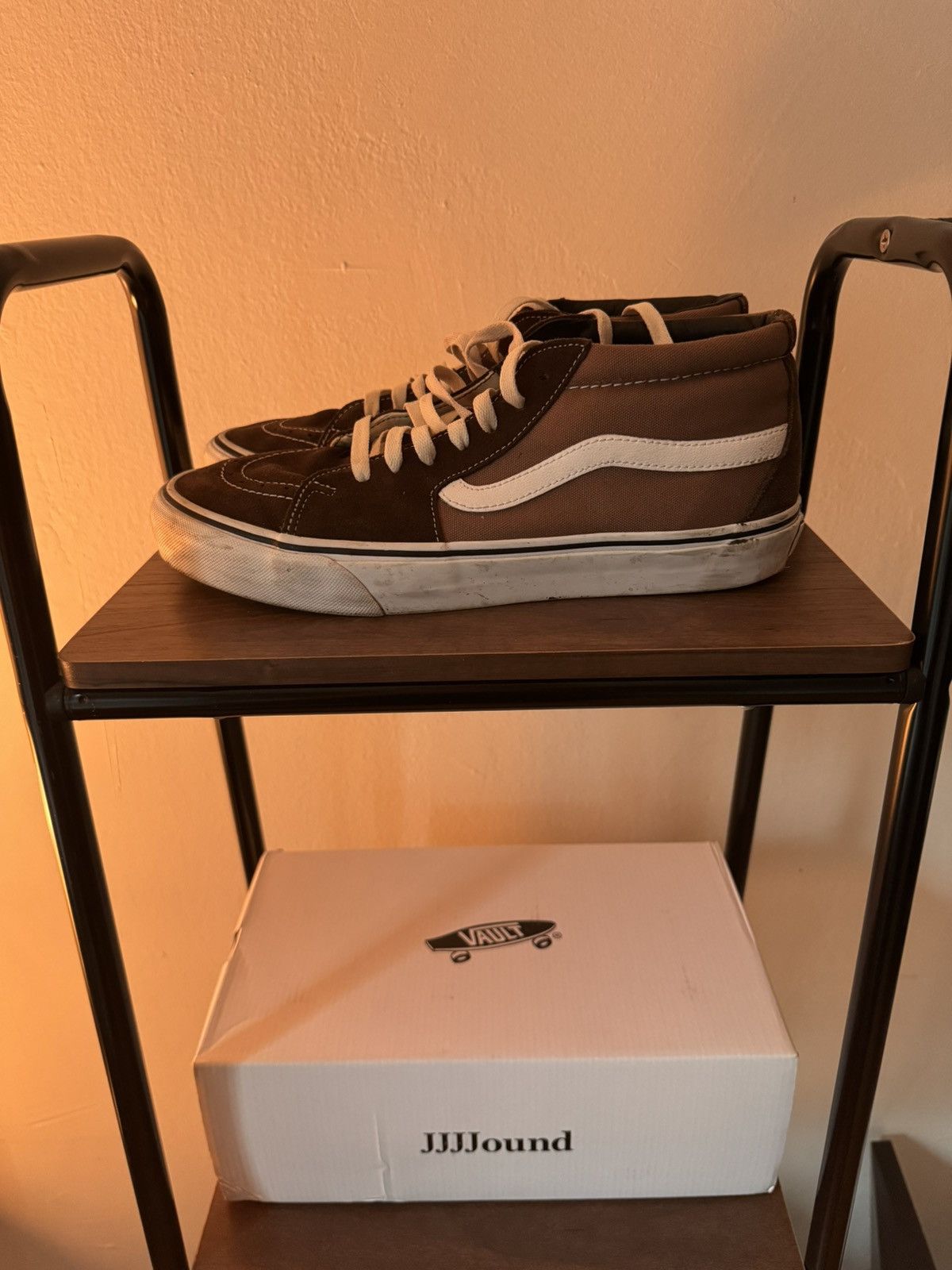 JJJJound × Vans JJJJOUND Vans Sk8 Mid Size US 11.5 / EU 44-45 - 4 Thumbnail