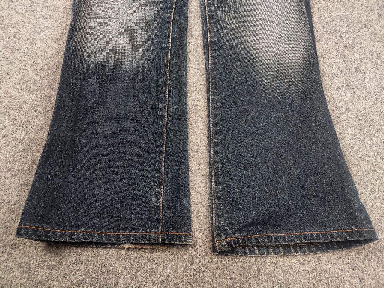 Diesel Vintage Diesel Belted low Rise jeans Flared bootcut Y2K Size 29" - 7 Thumbnail