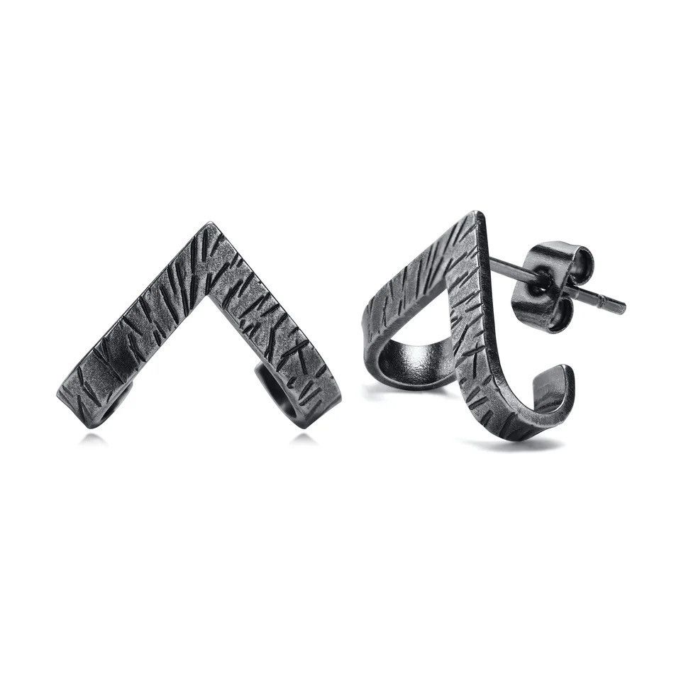 Other Stainless Steel Geometric Triangle Stud Earring Size ONE SIZE - 4 Thumbnail