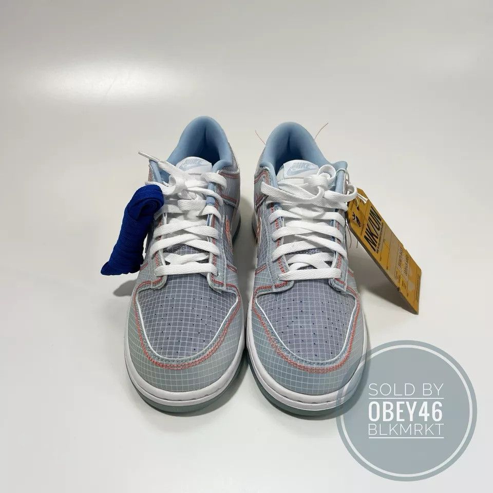 Nike Nike Dunk Low x Union LA Passport Pack Argon 9.5 Size US 9.5 / EU 42-43 - 2 Thumbnail