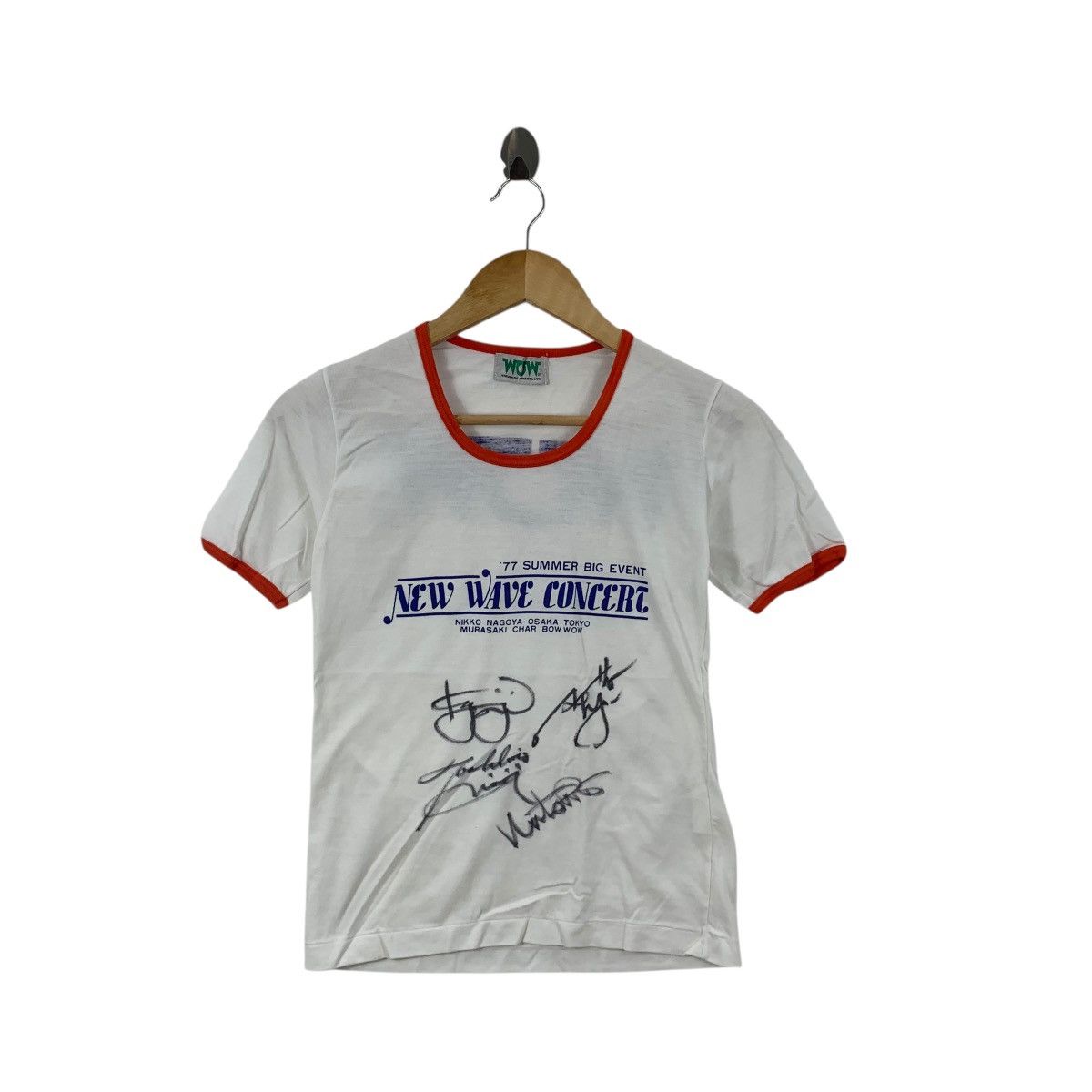 Band Tees Vintage 1977 BOW WOW WOW Band Malcolm Mclaren Tee Shirt Top Size L / US 10 / IT 46 - 4 Thumbnail