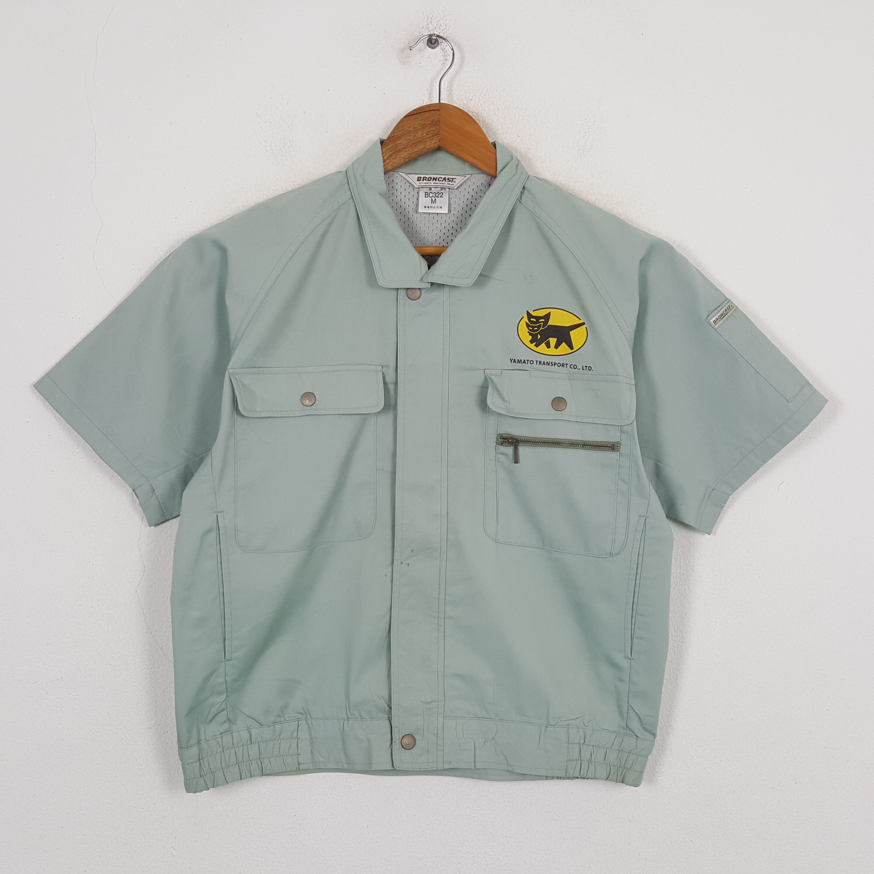 Japanese Brand × Vintage Vintage YAMATO TRANSPORT Japan Brand Custom Jacket C288N27 Size US L / EU 52-54 / 3 - 3 Thumbnail