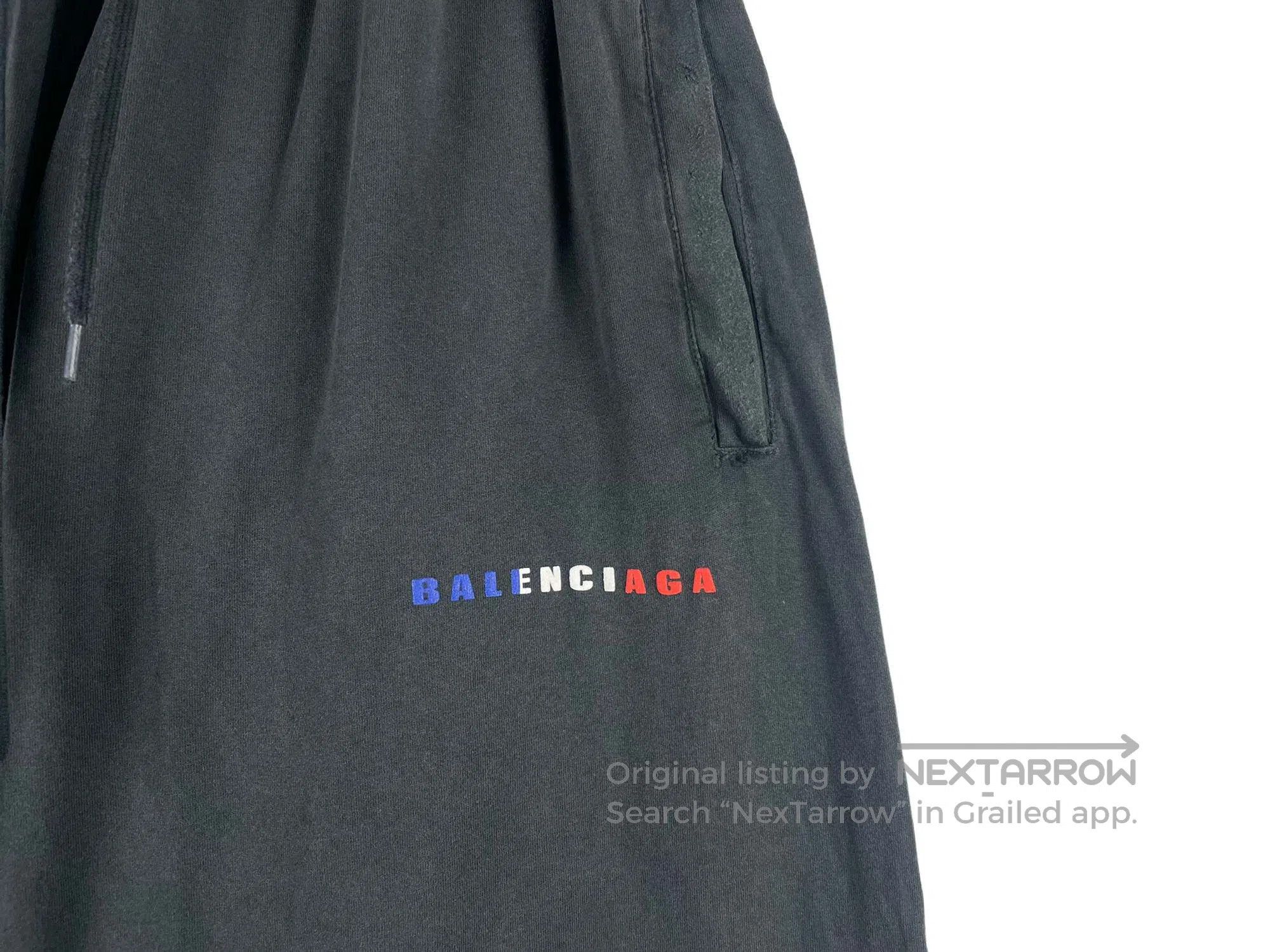 Balenciaga Balenciaga size XS Three-Color Embroidered Logo Cotton Mid Size US 27 - 5 Thumbnail