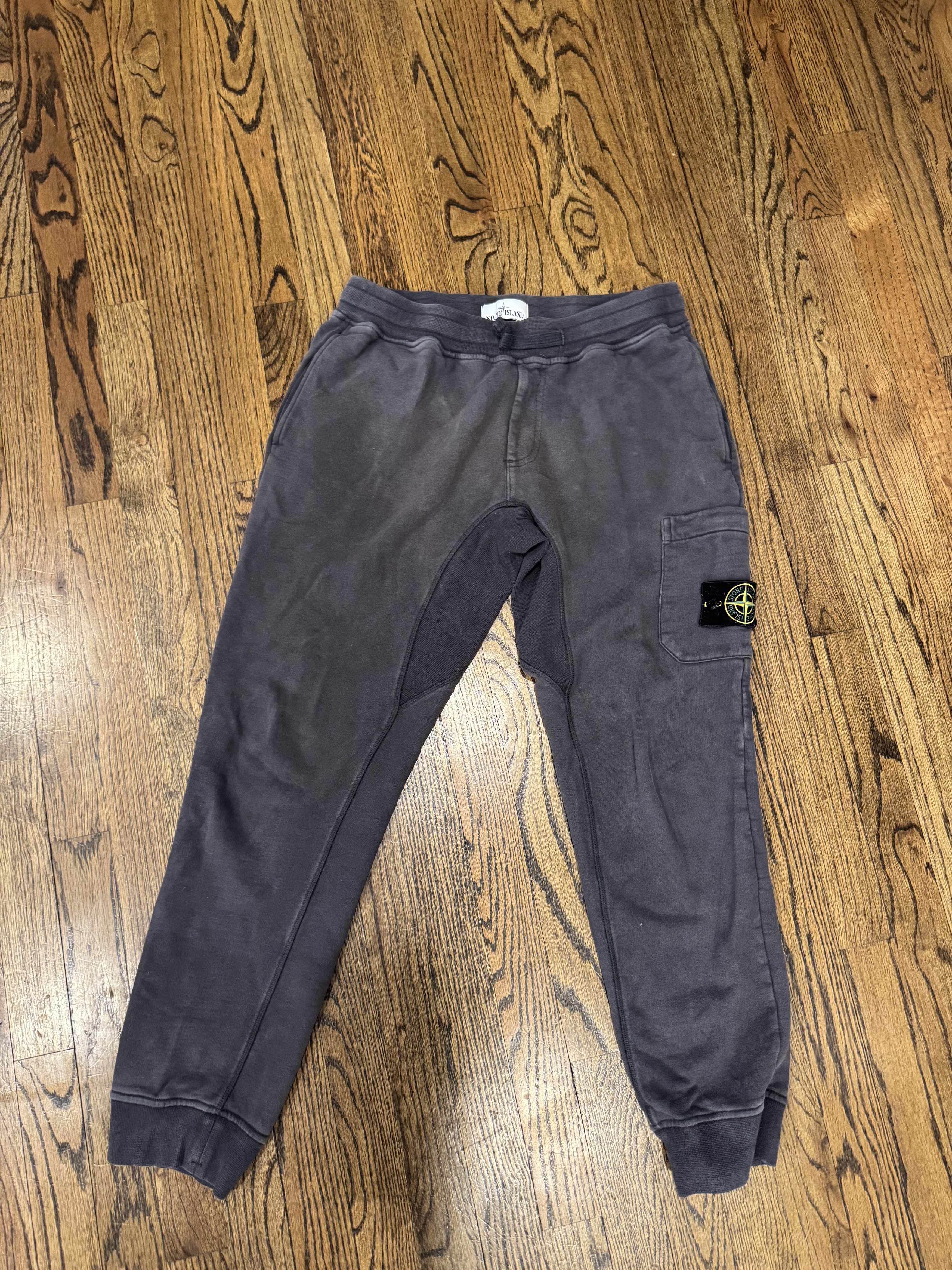 Stone Island Gray Stone Island Sweatpants Size US 33 - 1 Thumbnail