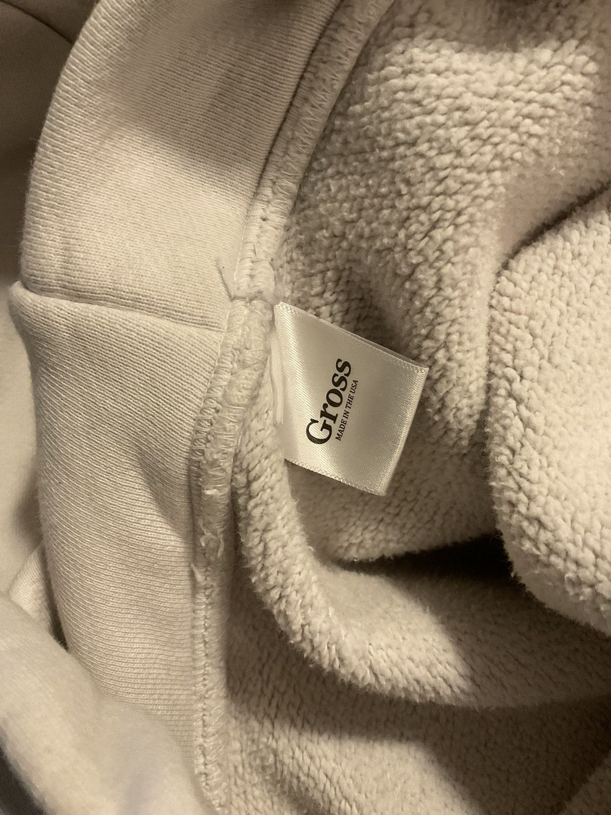 Designer Gross Luxury Designer Heavy Weight Hoodie Sz XL $600 Retail Size US XL / EU 56 / 4 - 5 Thumbnail