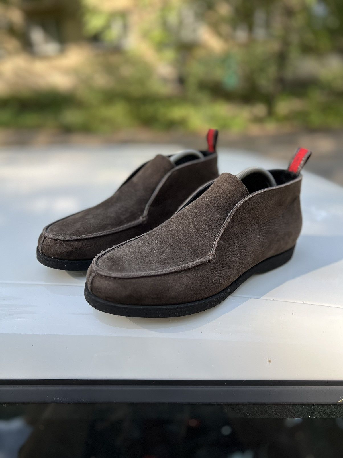 Kiton leather loafers Napoli shoes