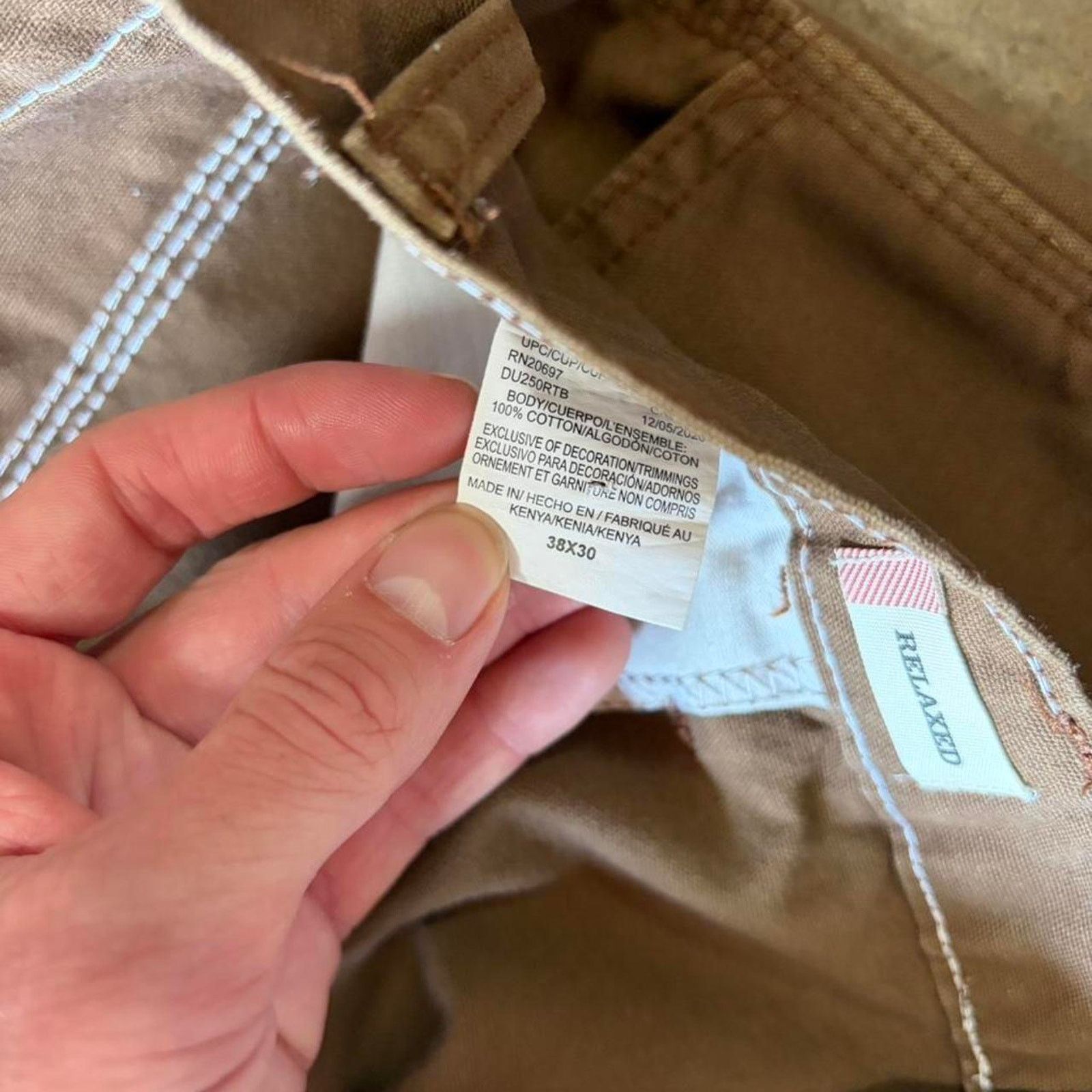 Dickies 2000s dickies earthtone carpenter pants Size US 38 / EU 54 - 4 Thumbnail
