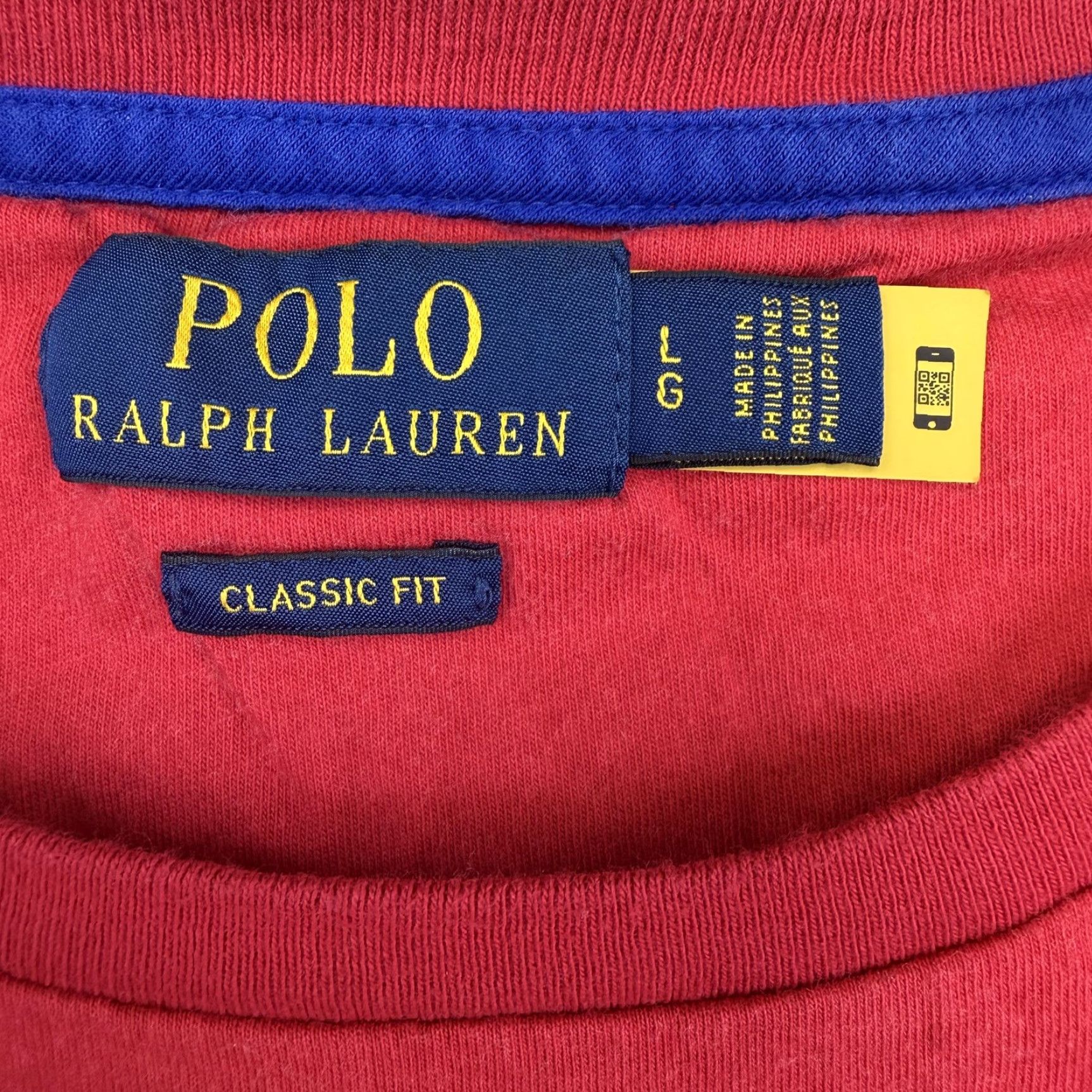 Polo Ralph Lauren Polo Ralph Lauren Shirt Mens Large Multicolor POLO Logo Colorblock Graphic Tee Size US L / EU 52-54 / 3 - 5 Thumbnail