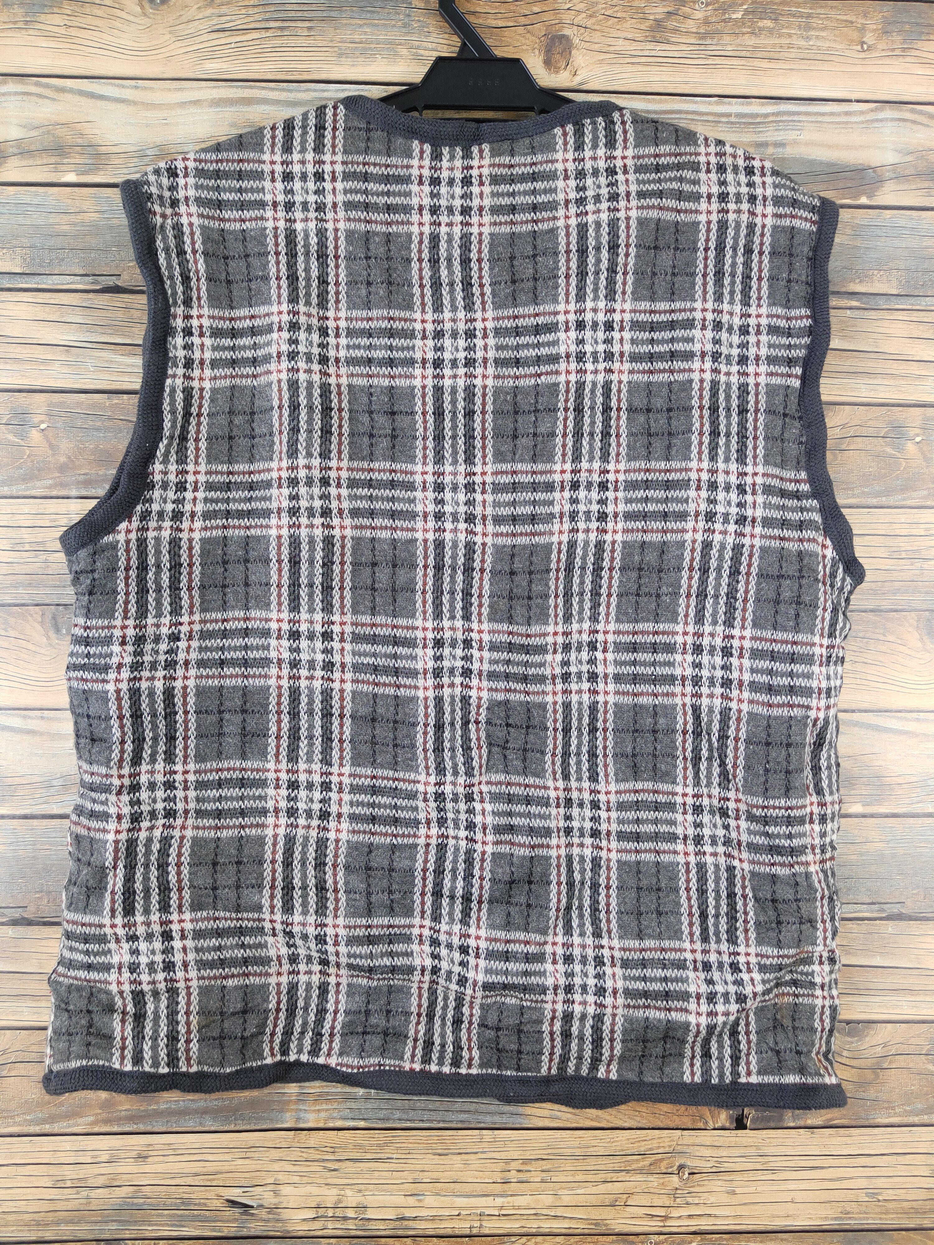 Japanese Brand × Vintage Vintage Furr Old Memories Dark Gray Vests Size US L / EU 52-54 / 3 - 8 Thumbnail