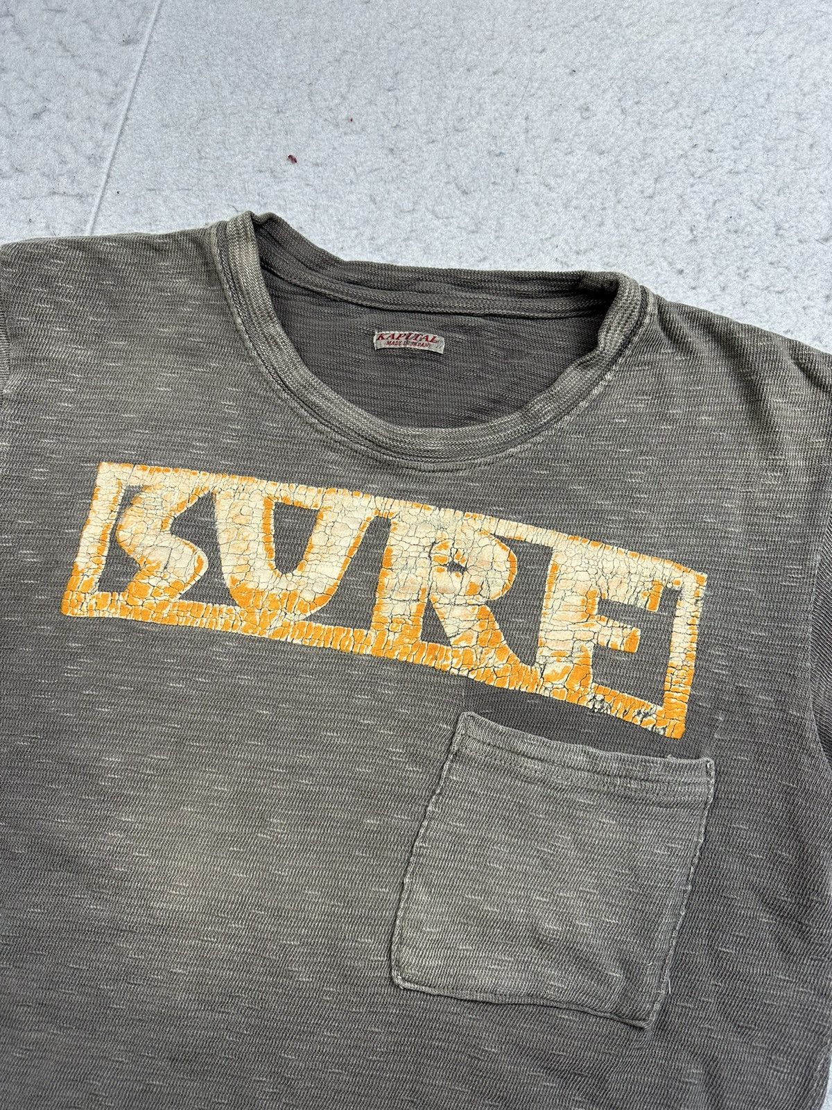 Japanese Brand × Kapital Kapital Surf Sun Faded Graphic Shirt Sz M Size US M / EU 48-50 / 2 - 2 Thumbnail