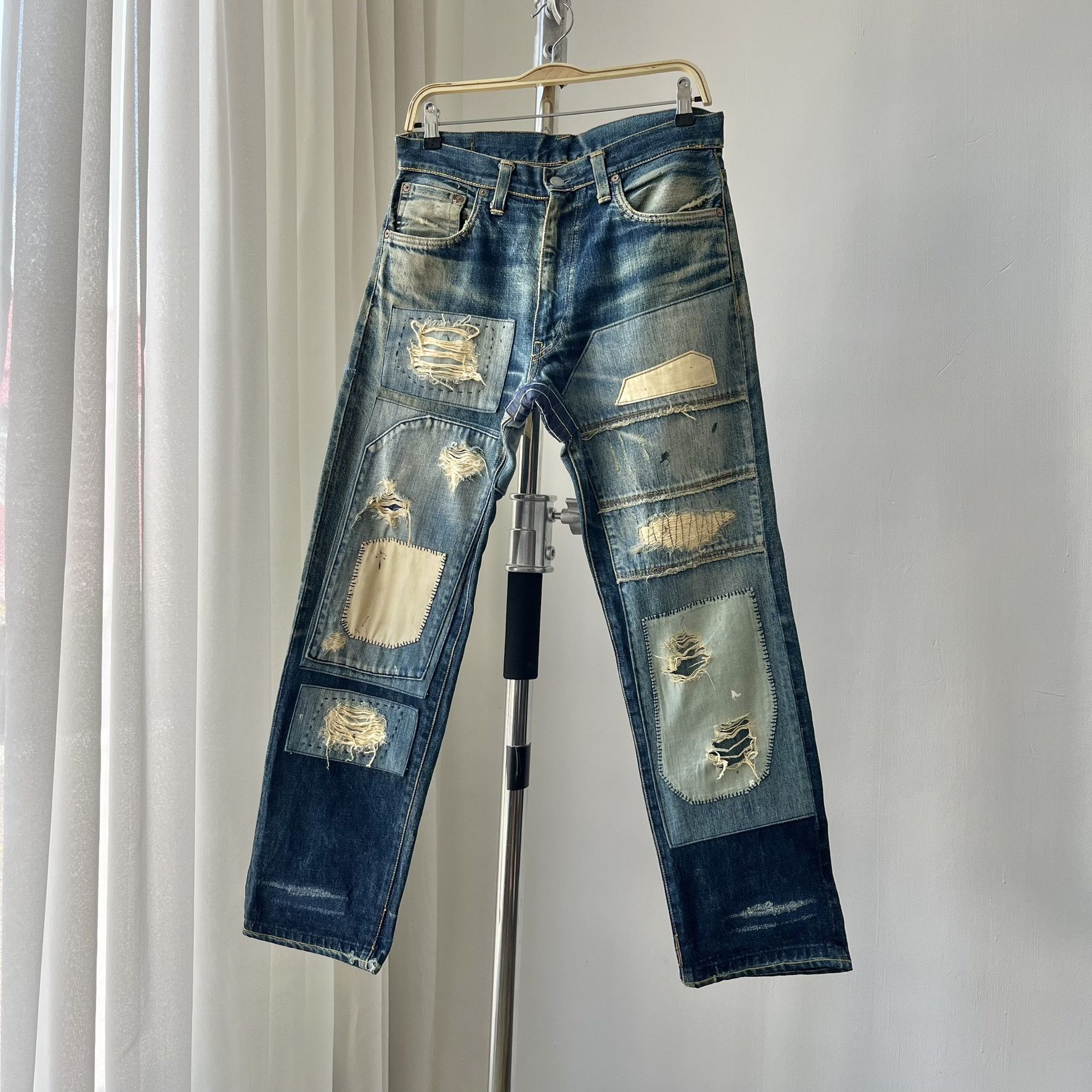 Evisu Size 30x29 Vintage Evis Daicock Selvedge Japanese Denim Size US 30 / EU 46 - 1 Thumbnail
