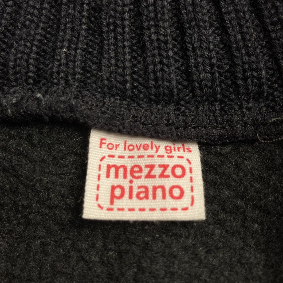 Hysteric Glamour 🇯🇵 🩷🖤 MEZZO PIANO EMBROIDERED LOGO FULL ZIP WOOL JACKET Size L / US 10 / IT 46 - 15 Thumbnail