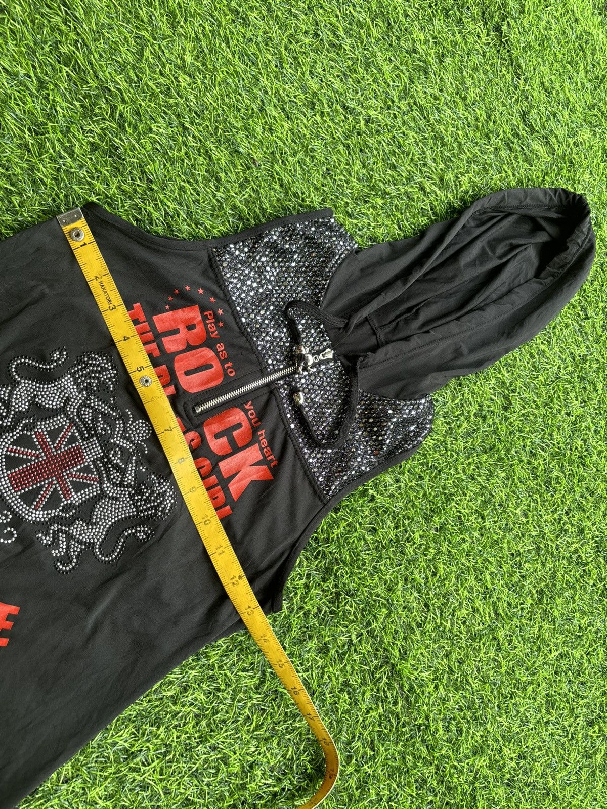 Hysteric Glamour Y2k Rock The Divas Girl Punk Style Zip Size M / US 6-8 / IT 42-44 - 11 Thumbnail