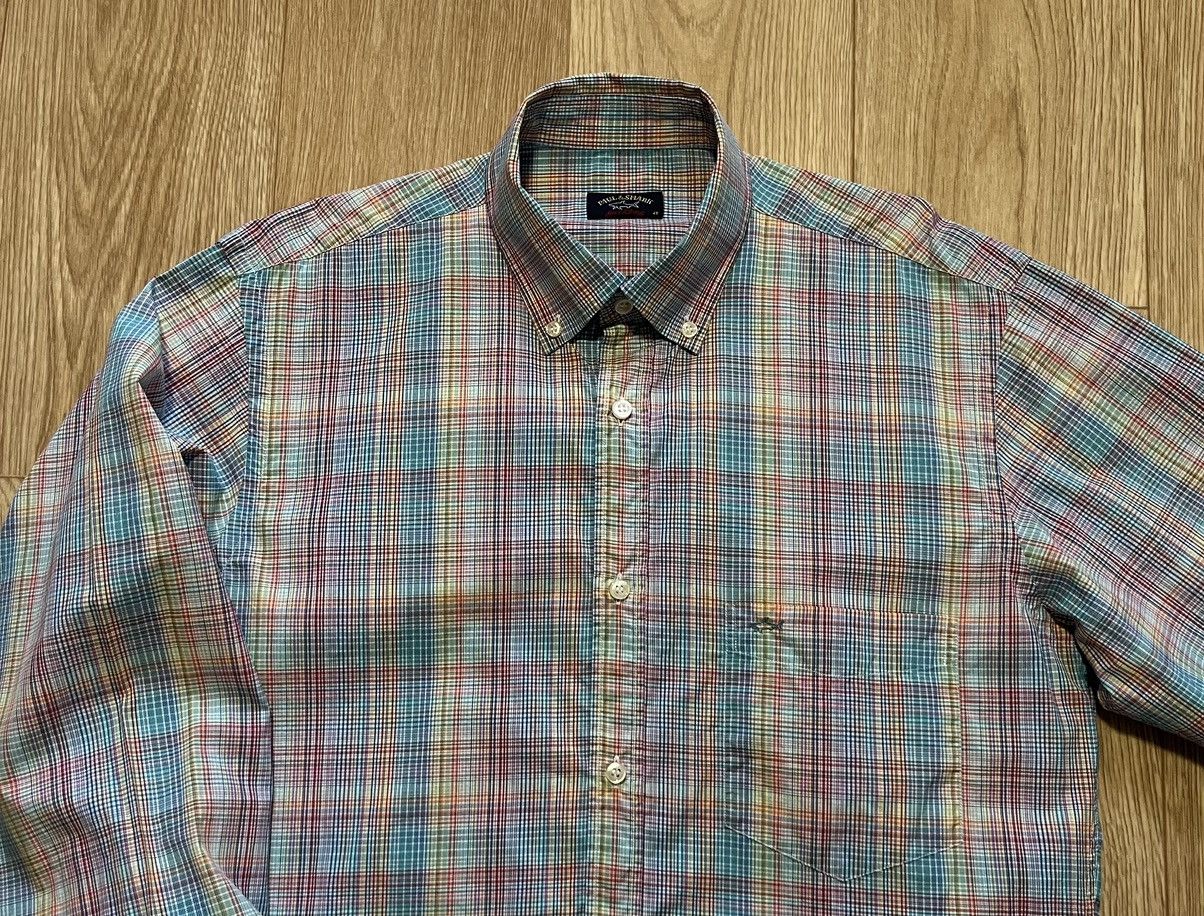 Paul & Shark Paul & Shark Yachting Checkered Shirt Size US M / EU 48-50 / 2 - 2 Thumbnail