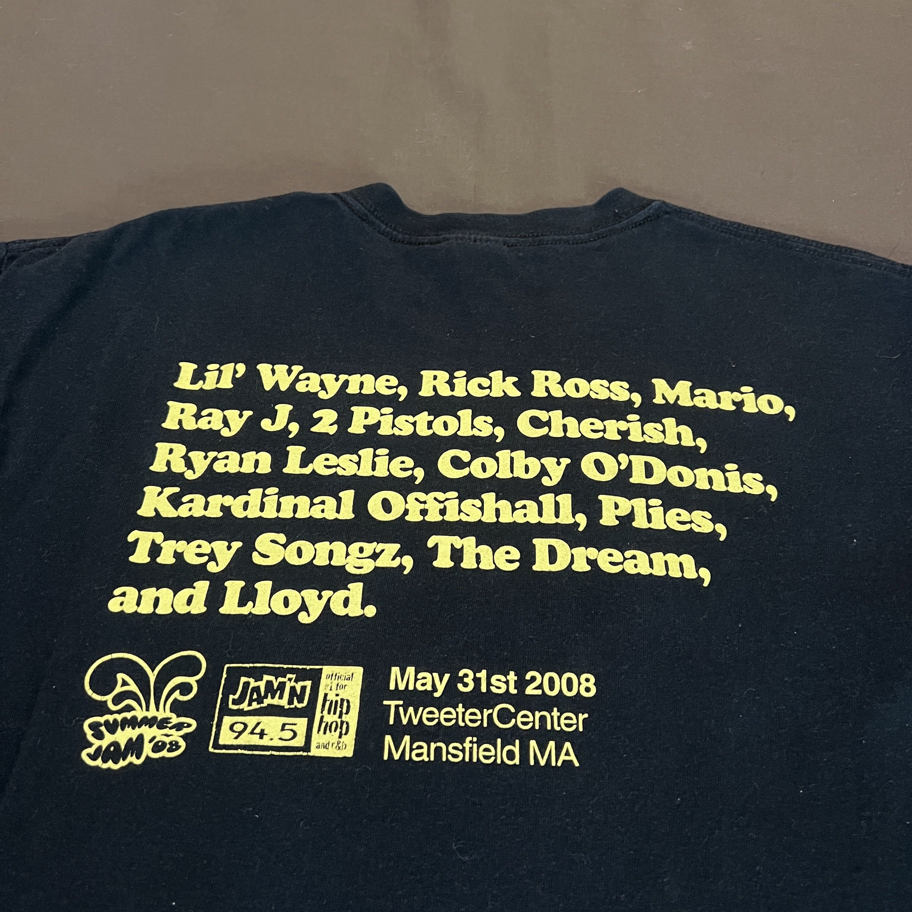 Band Tees × Rap Tees × Vintage Vintage Y2K Summer Jam Tee lil wayne rick ross Ray J Size US M / EU 48-50 / 2 - 5 Thumbnail
