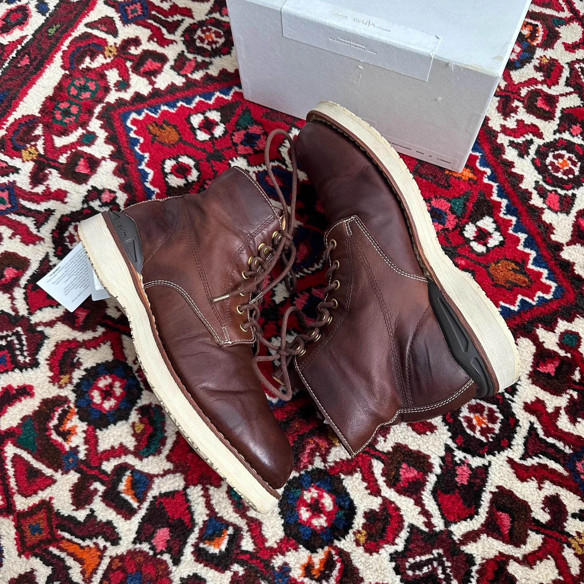 Visvim visvim 15aw virgil brown kangaroo leather boots m9 Size US 9 / EU 42 - 5 Thumbnail