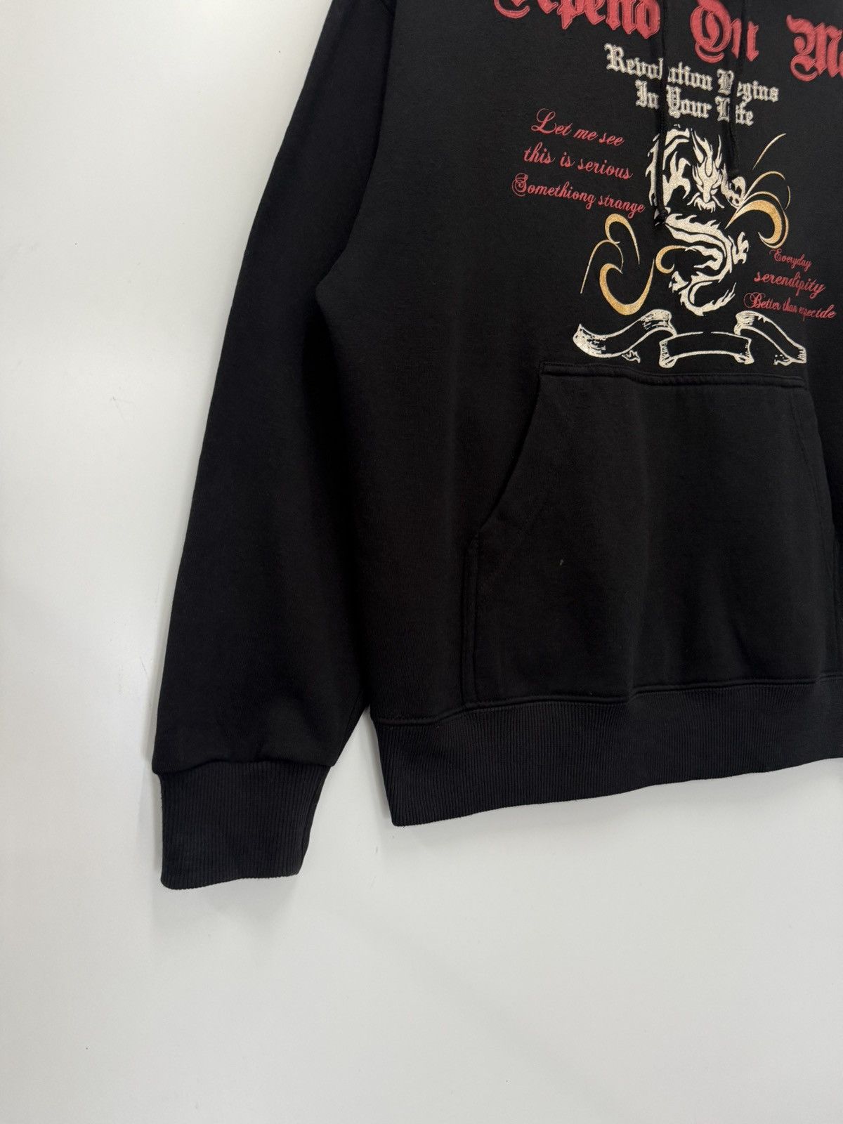 If Six Was Nine 🔥 Japan Sideway Depend on Me Gothic Sweat Hoodie - L Size US L / EU 52-54 / 3 - 3 Thumbnail