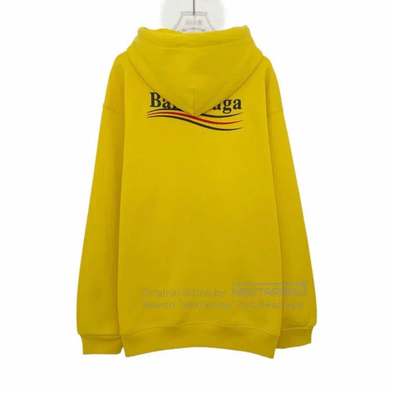 Balenciaga Balenciaga Micro Logo Embroidered Sports Hoodie Size XS / US 0-2 / IT 36-38 - 2 Thumbnail