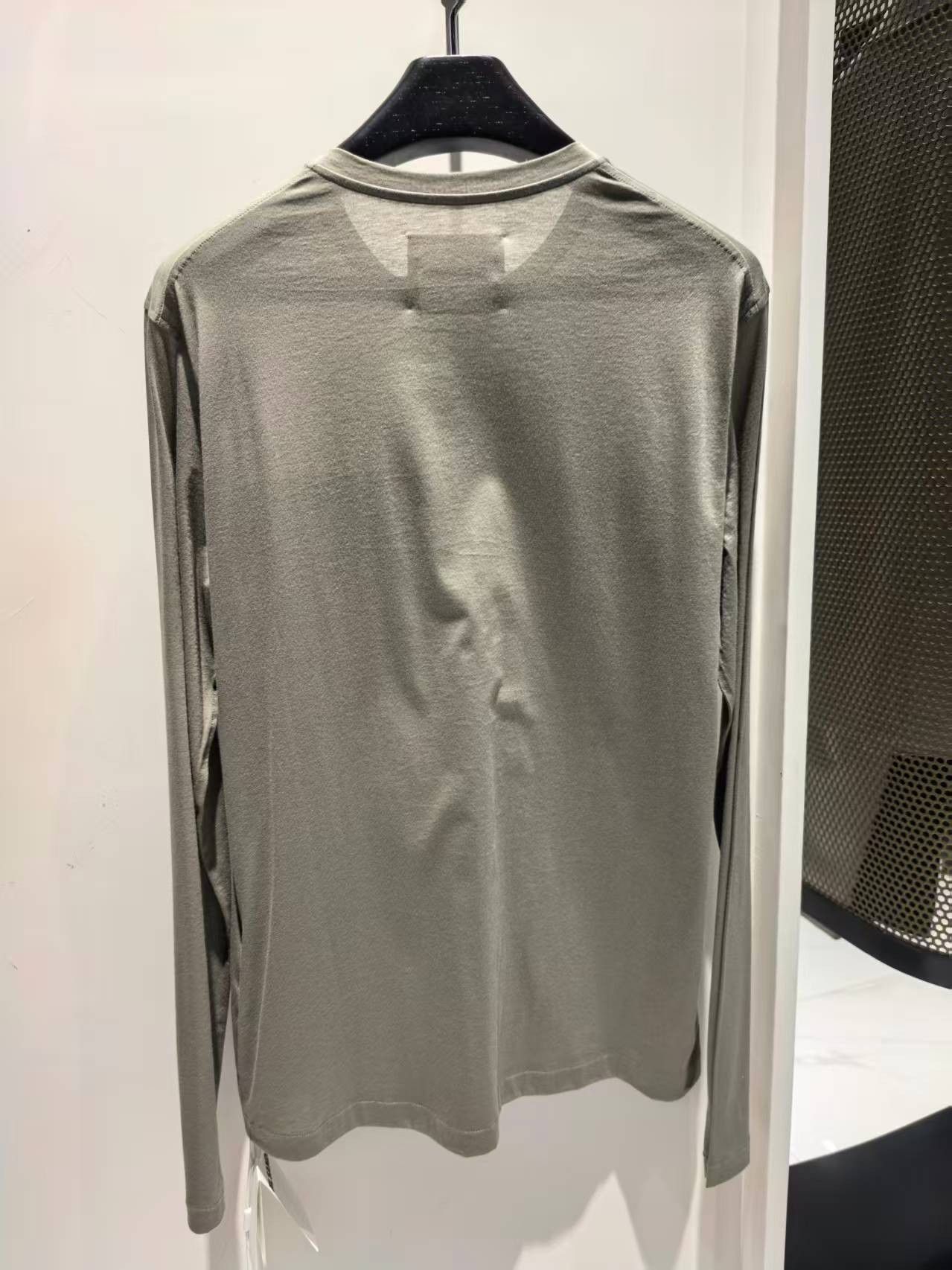 Jil Sander NIB Long Sleeve T-Shirts - Dark Grey, L，Jil Sander Size US L / EU 52-54 / 3 - 2 Thumbnail