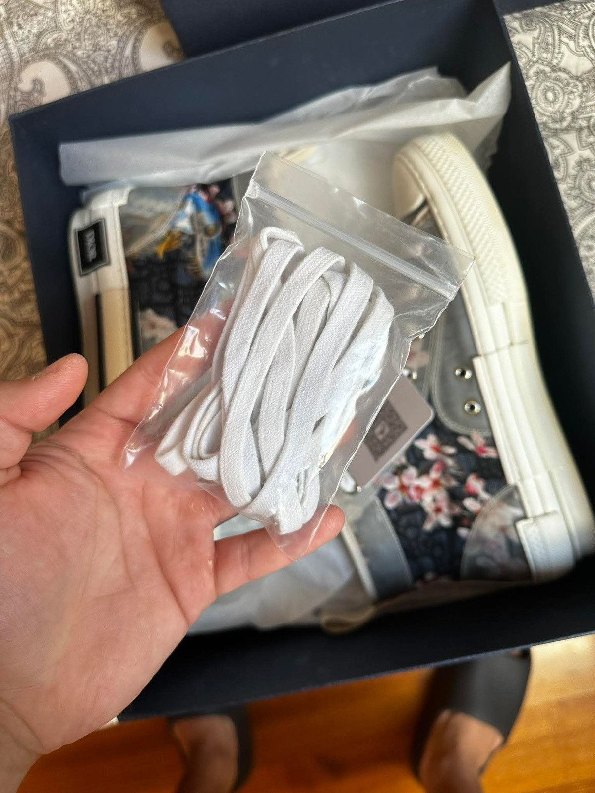 Dior Dior B23 High-Top Sneaker Size US 7 / EU 40 - 10 Thumbnail