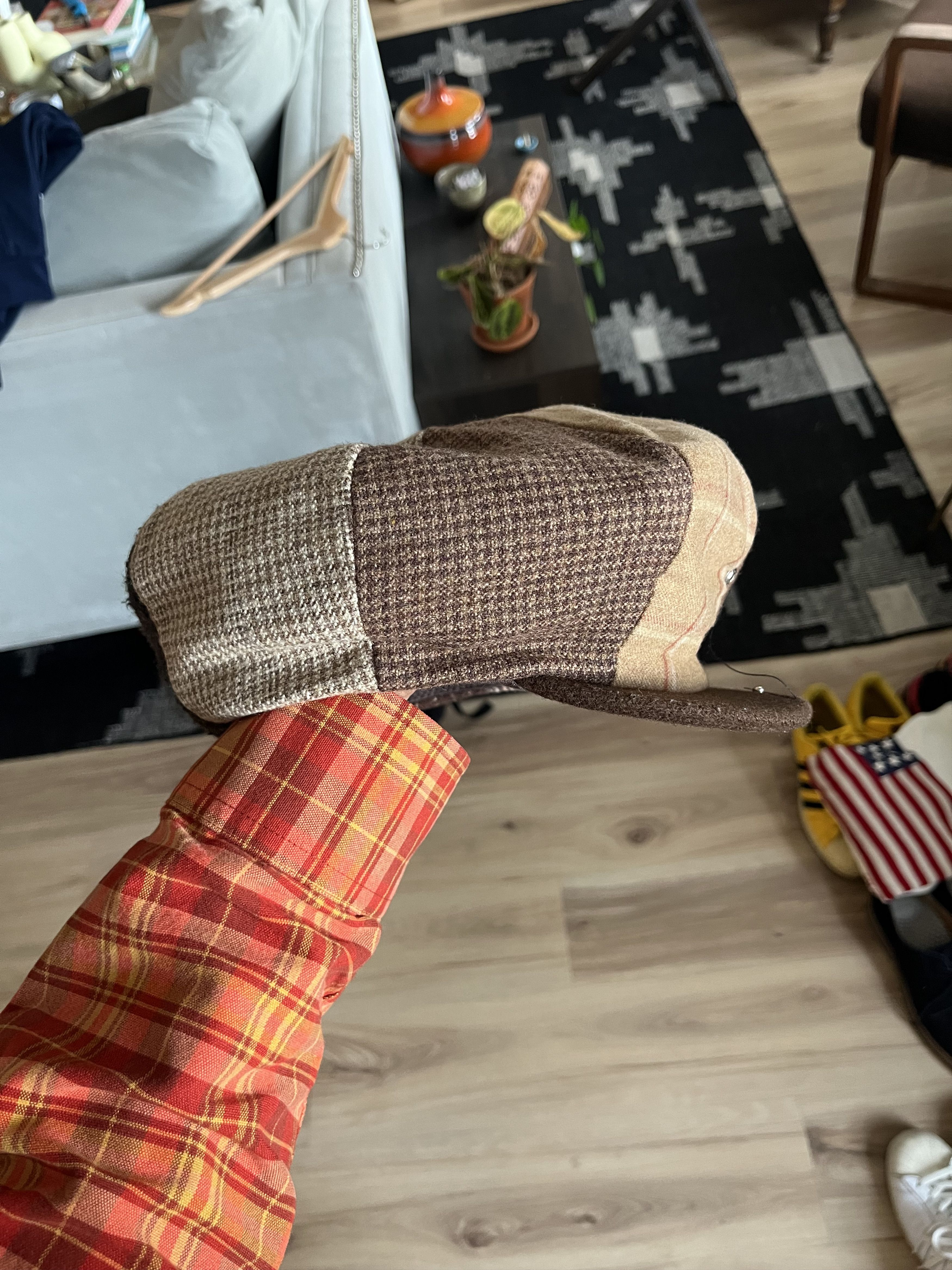 Other Dobbs Patchwork Apple Cap Sz XL Size 42 - 4 Thumbnail