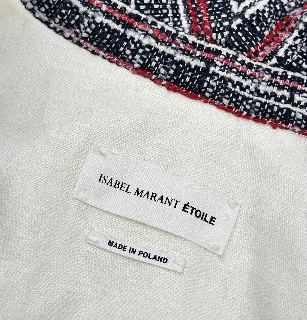 Isabel Marant Etoile Isabel Marant Etoile Blazer Jacket Tweed Multicolor Size 36 Size S / US 4 / IT 40 - 10 Thumbnail