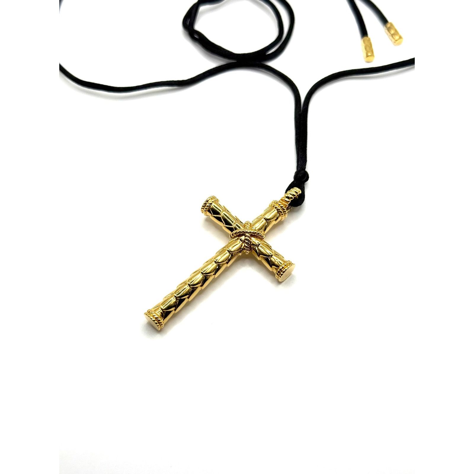 Roberto Cavalli 2000s Roberto Cavalli cross necklace Size ONE SIZE - 3 Thumbnail