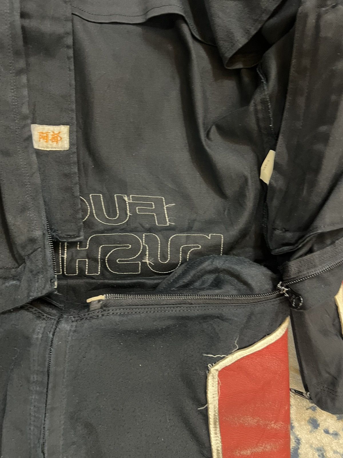 Japanese Brand Kushitani Hamamatsu Racing Team Overall Big Logo Embroidered Size US 34 / EU 50 - 16 Thumbnail